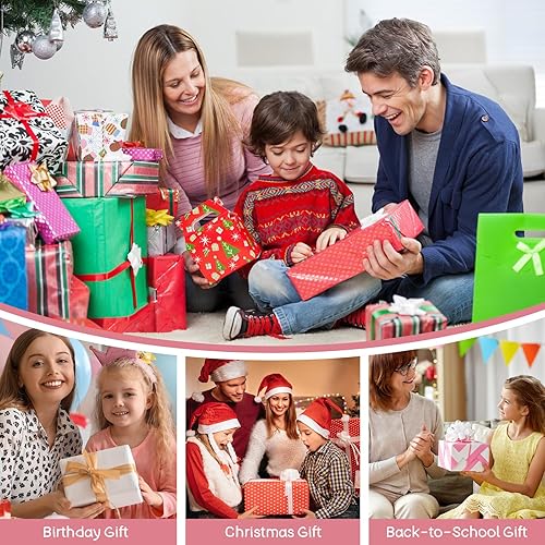 Miniatura 7 de GuanQiao Estuche rosa de gran capacidad bonita bolsa con cremallera para niñas y mujeres. Estilo preppy expandible, organizador de almacenamiento