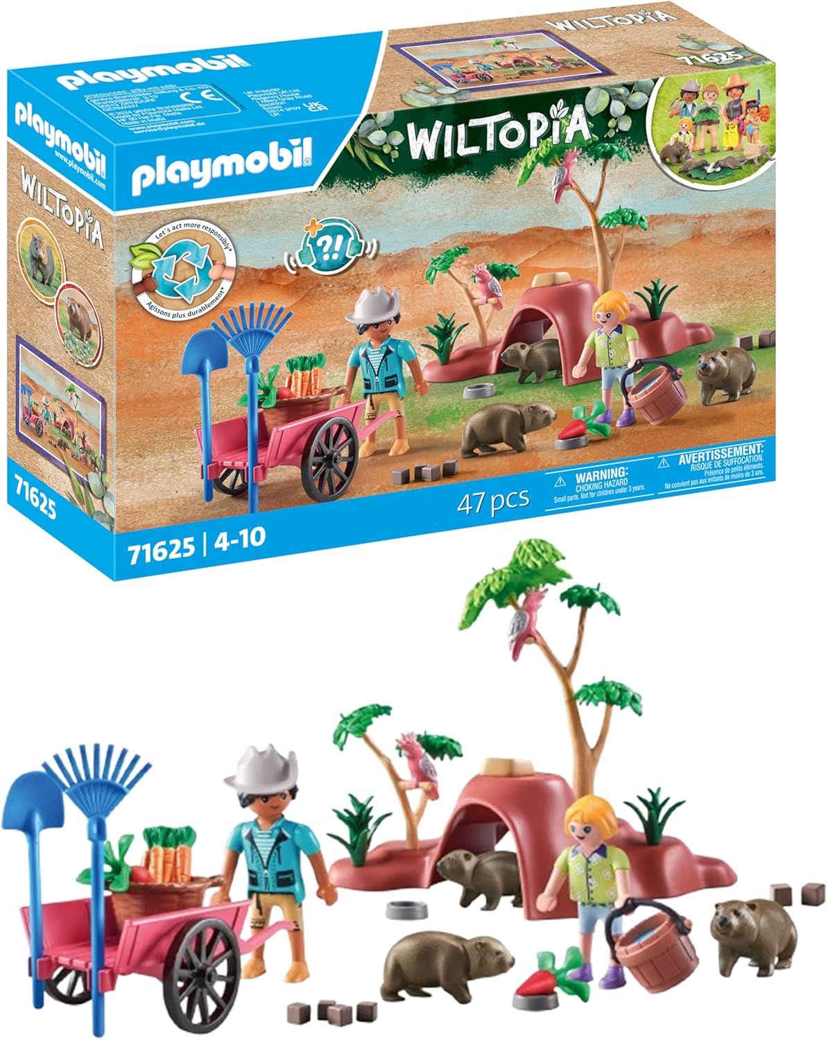 Juego #Playmobil Wiltopia Refugio para tejones australianos por 12€ ¡¡60% de descuento!!