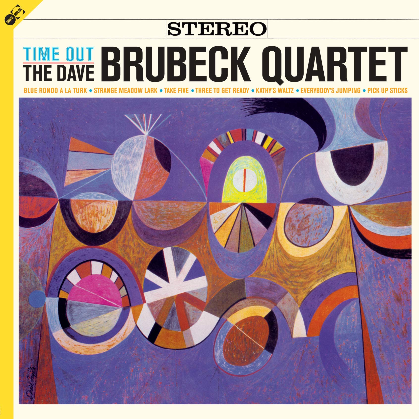 GROOVE REPLICA Time Out (LP+CD) – Dave Brubeck Quartet