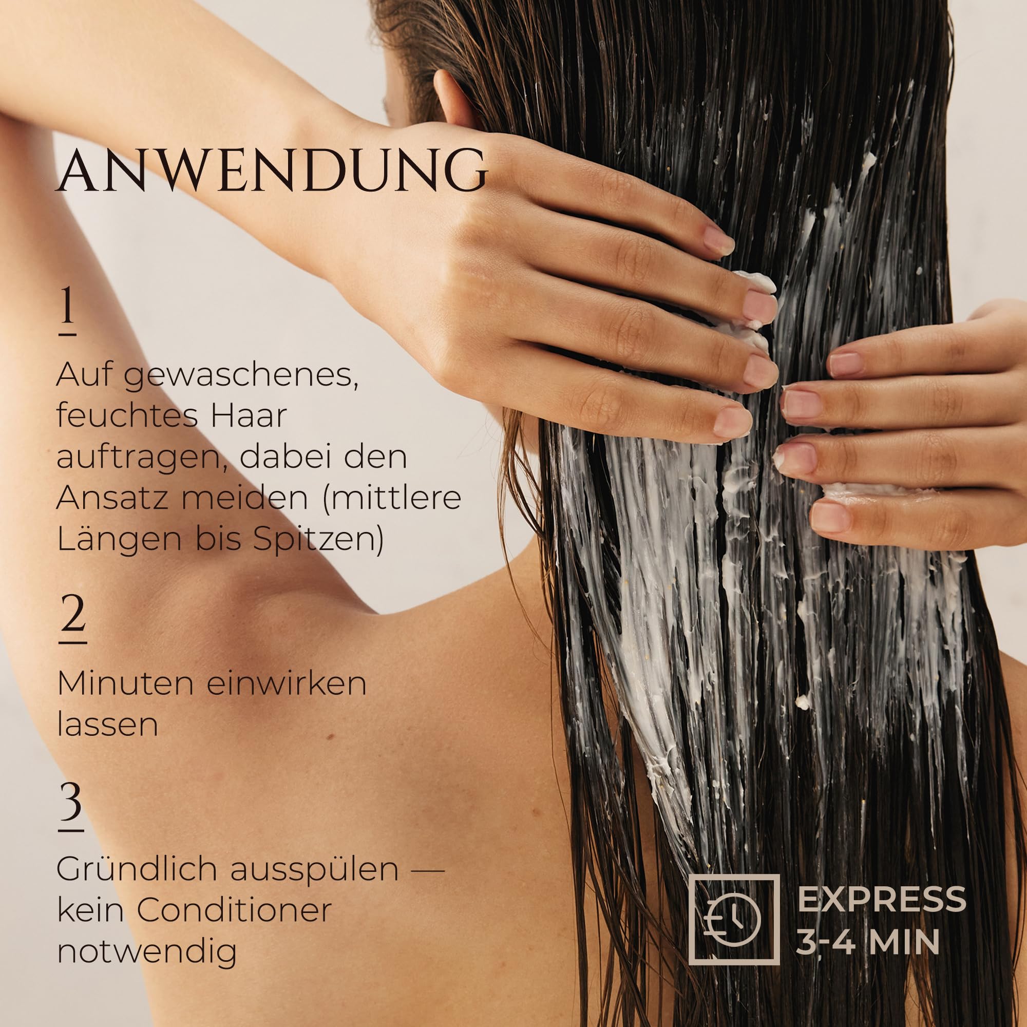 HADAT Softening Microcapsule Express Hair Mask – Professionelle Smoothing Hair Treatment – Salon Lamination Effekt – Für Curly Frizzy Damaged Hair – Glanz Geschmeidigkeit – Made in Israel