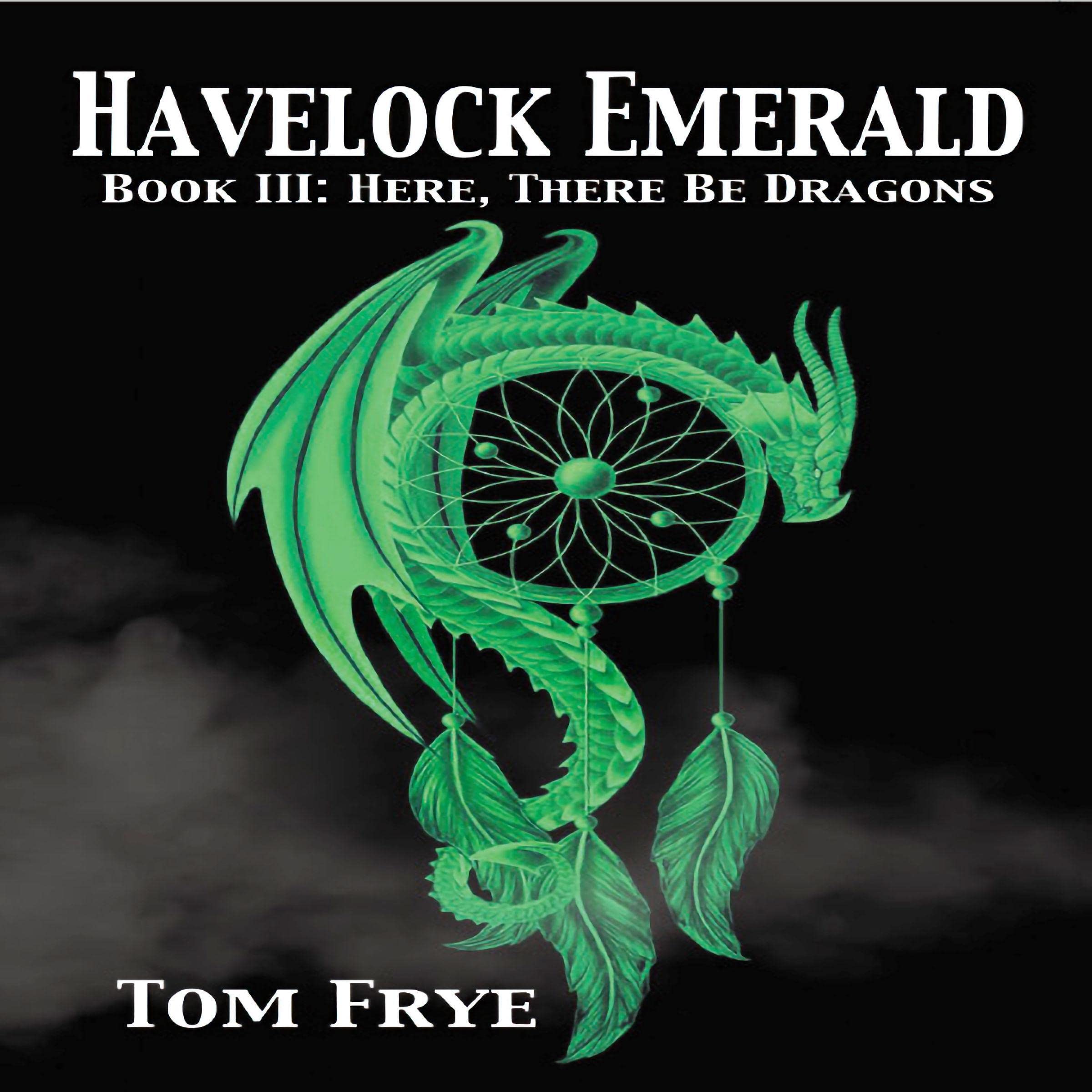 Cover art for Here There Be Dragons