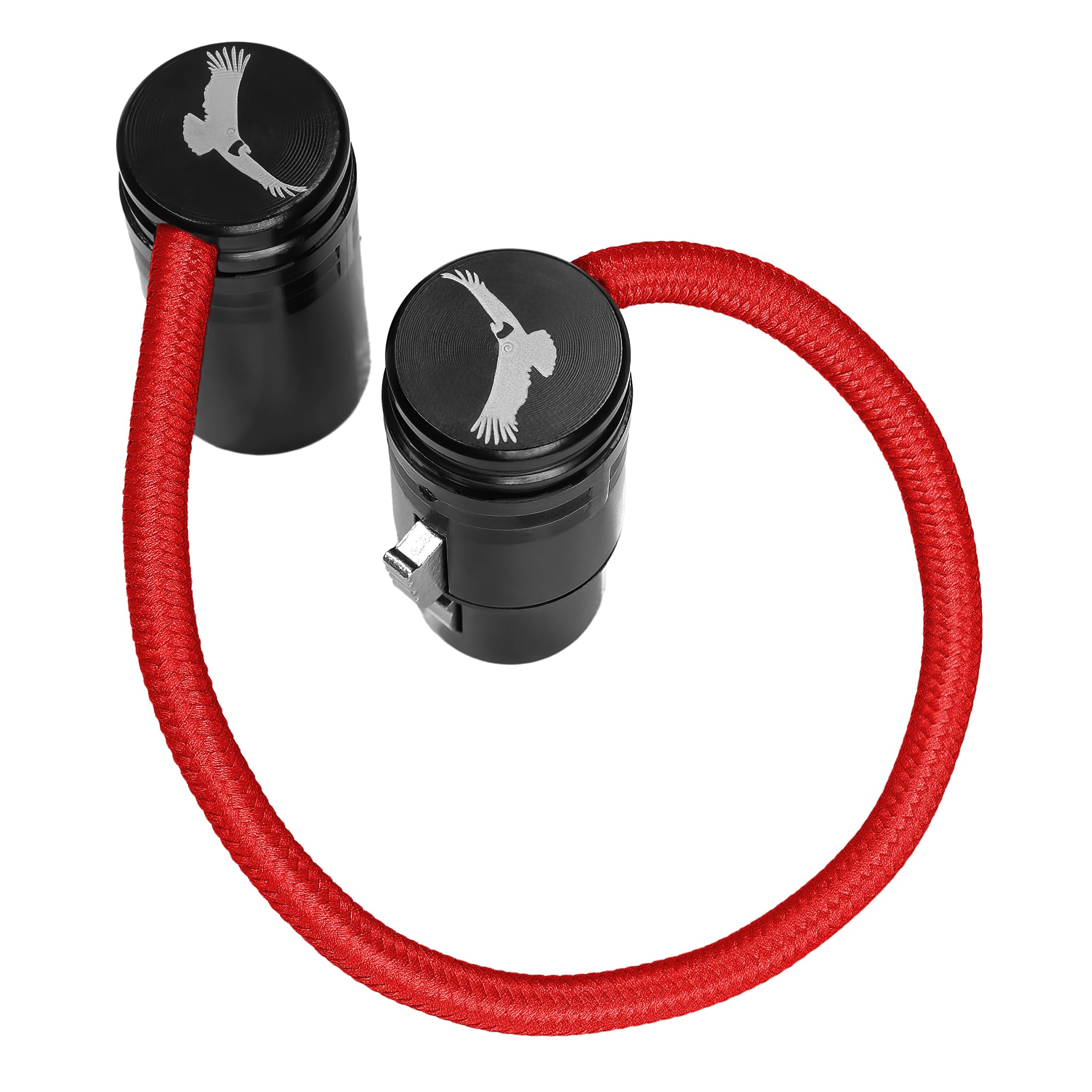 KONDOR BLUE Cable XLR recto de perfil bajo de 8 pulgadas, para cámaras, micrófonos, audio de estudio, perfil bajo y ángulo ajustable, rojo