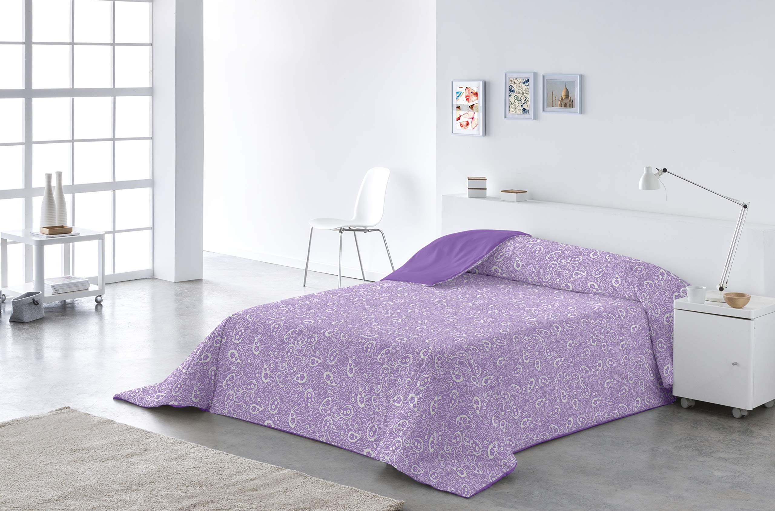 Lucena Cantos - Funda Nórdica Estampada - (260 x 270, Arya Malva)
