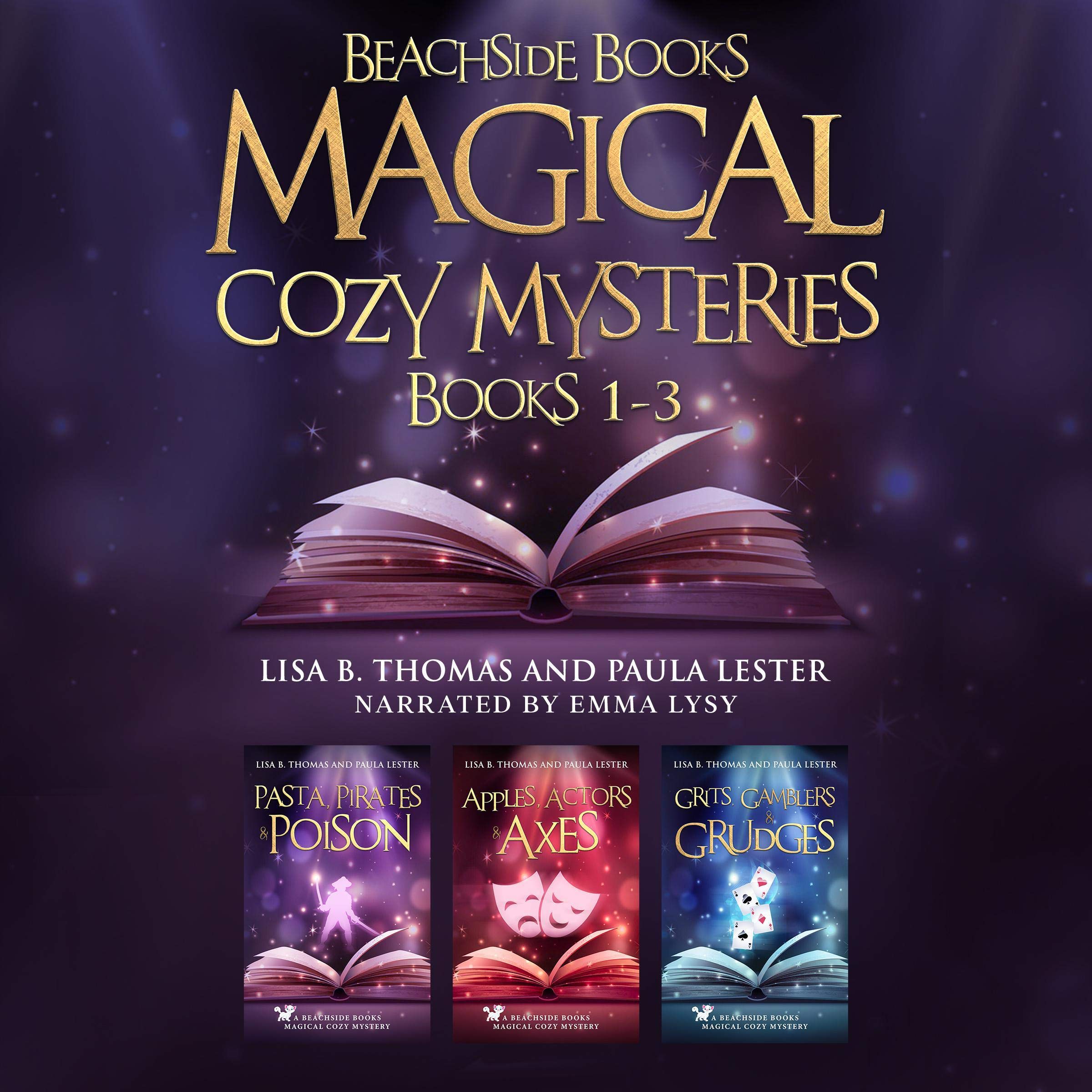 Beachside Books Magical Cozy Mysteries, Books 1-3