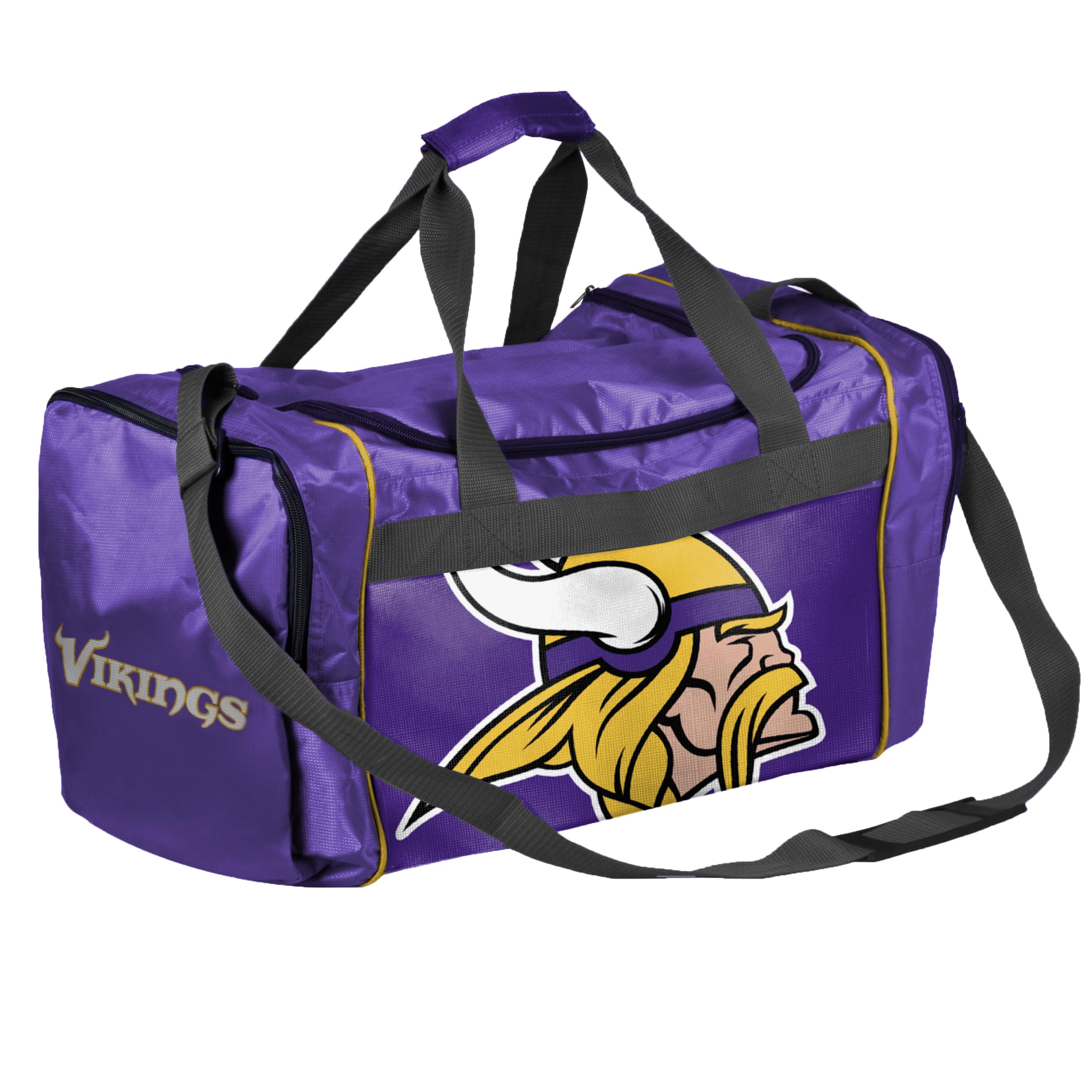 FOCO Offiziell lizenzierte NFL Sporttasche, Minnesota Wikinger, Seesack