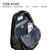 Vista 2 de adidas - Mochila Excel 6, Negro, dorado