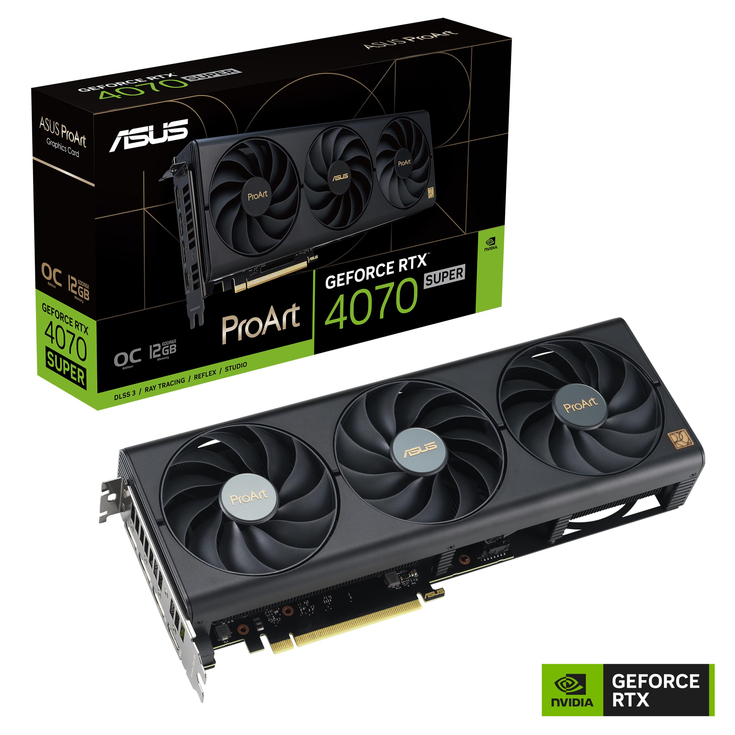 Amazon | ASUS GeForce RTX 4070 Super 12G ProArt OC グラフィック