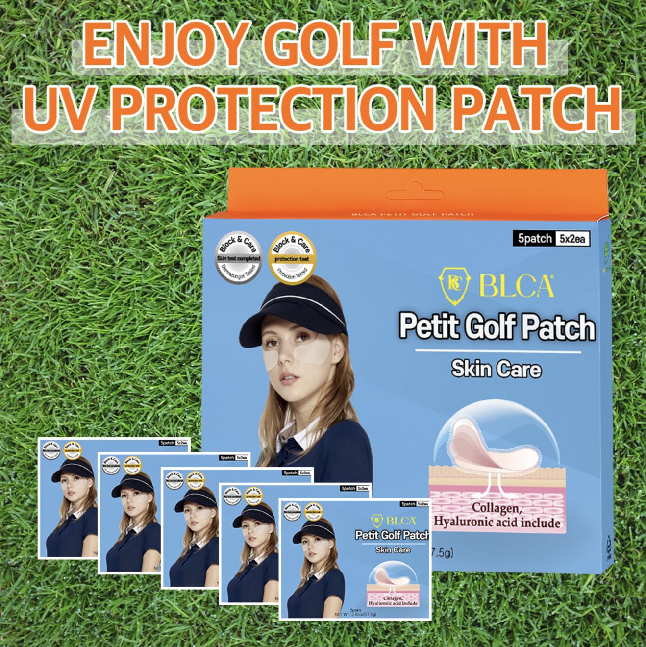 Amazon.com: BLOCK&CARE Golf Patches for Sun Protection UV