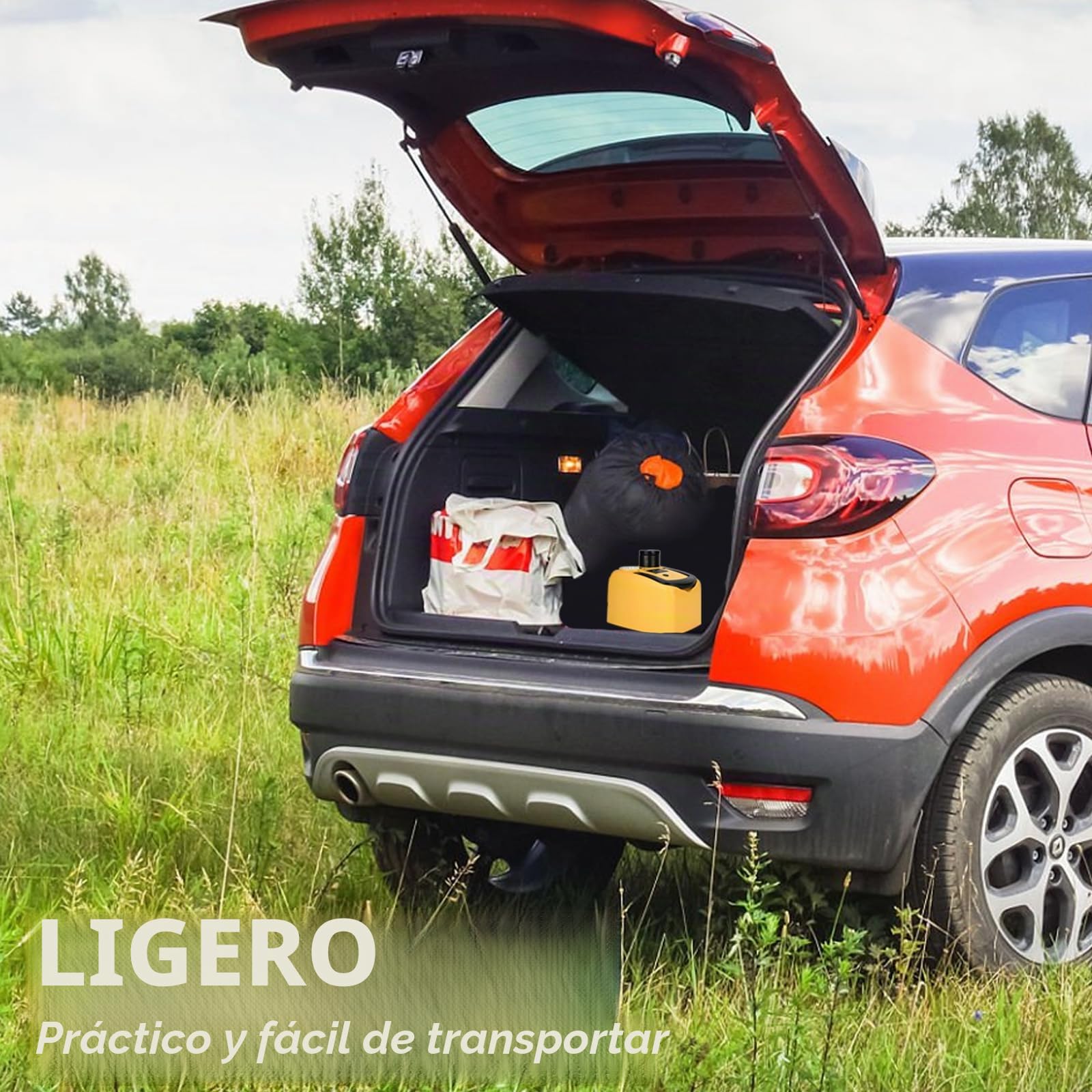 ROGTZ Kit de gato hidráulico eléctrico para coche, 5 toneladas, 12 V, elevador de vehículo ultra portátil con rango de 15,5-45 cm para reparación de SUV, sedán/camión, gato de piso para cambio de