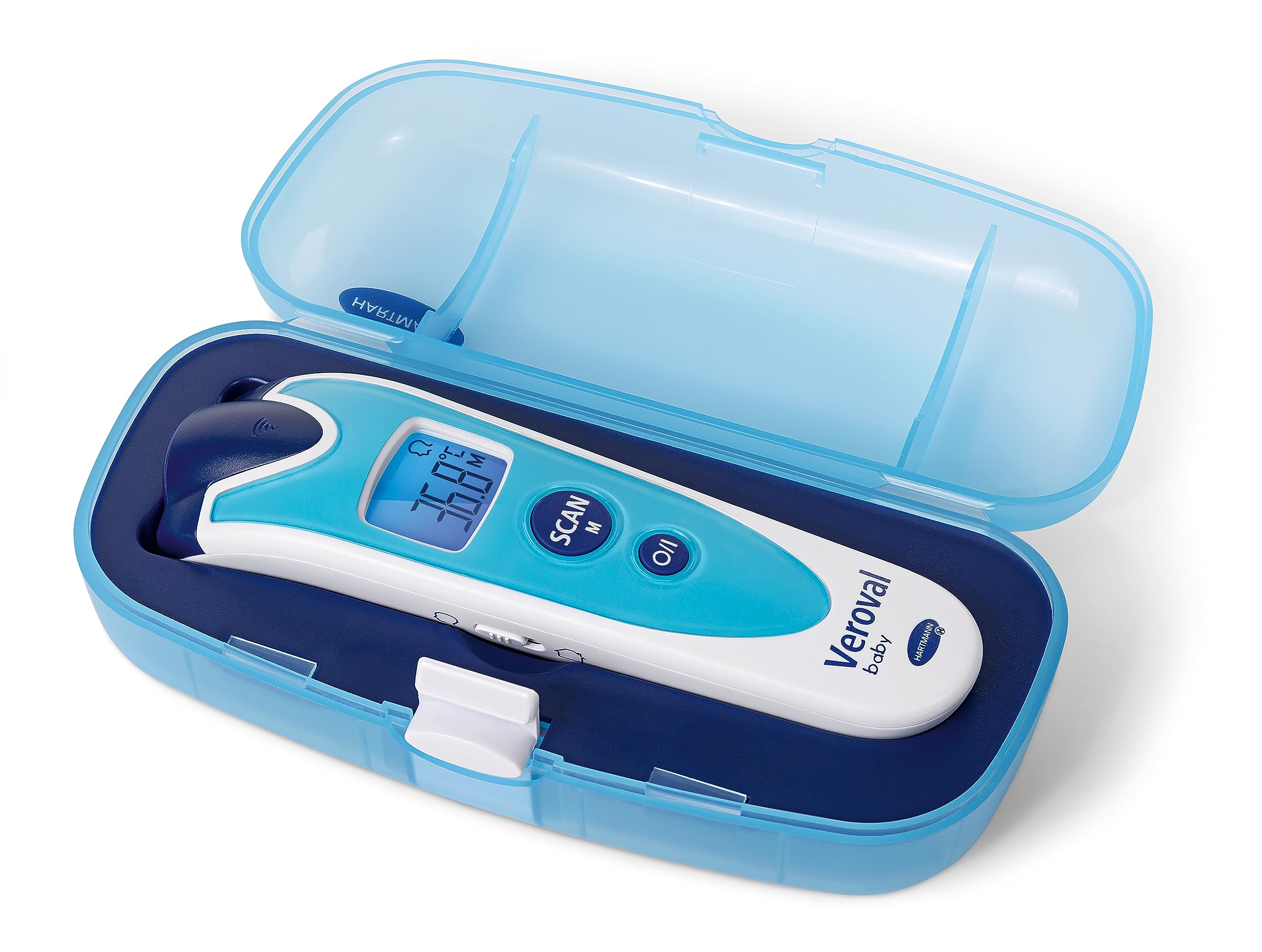 Veroval baby Infrarot-Fieberthermometer, kontaktlos, blau