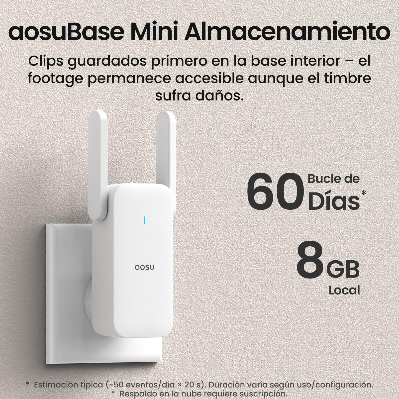 aosu 3K Timbre Inalámbrico con Cámara, WiFi 5G Radar Detector Batería 180 D | 180 Días Batería, Visión Infrarroja, 166° Gran Angular Ver Más, Compatible con Alexa y Google, Impermeable