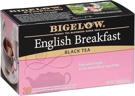 Amazon.com: Williamson Tea English Breakfast (Pack of 4, Total 200