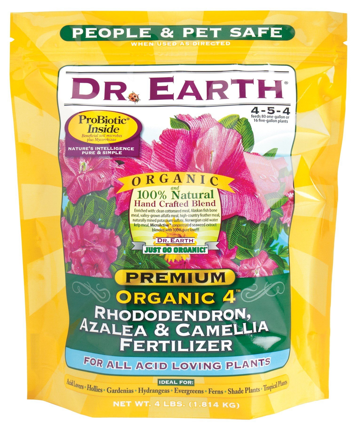 Amazon.com : ORGANIC 4 RHODODENDRON/AZALEA/CAMELLIA FERTILIZER