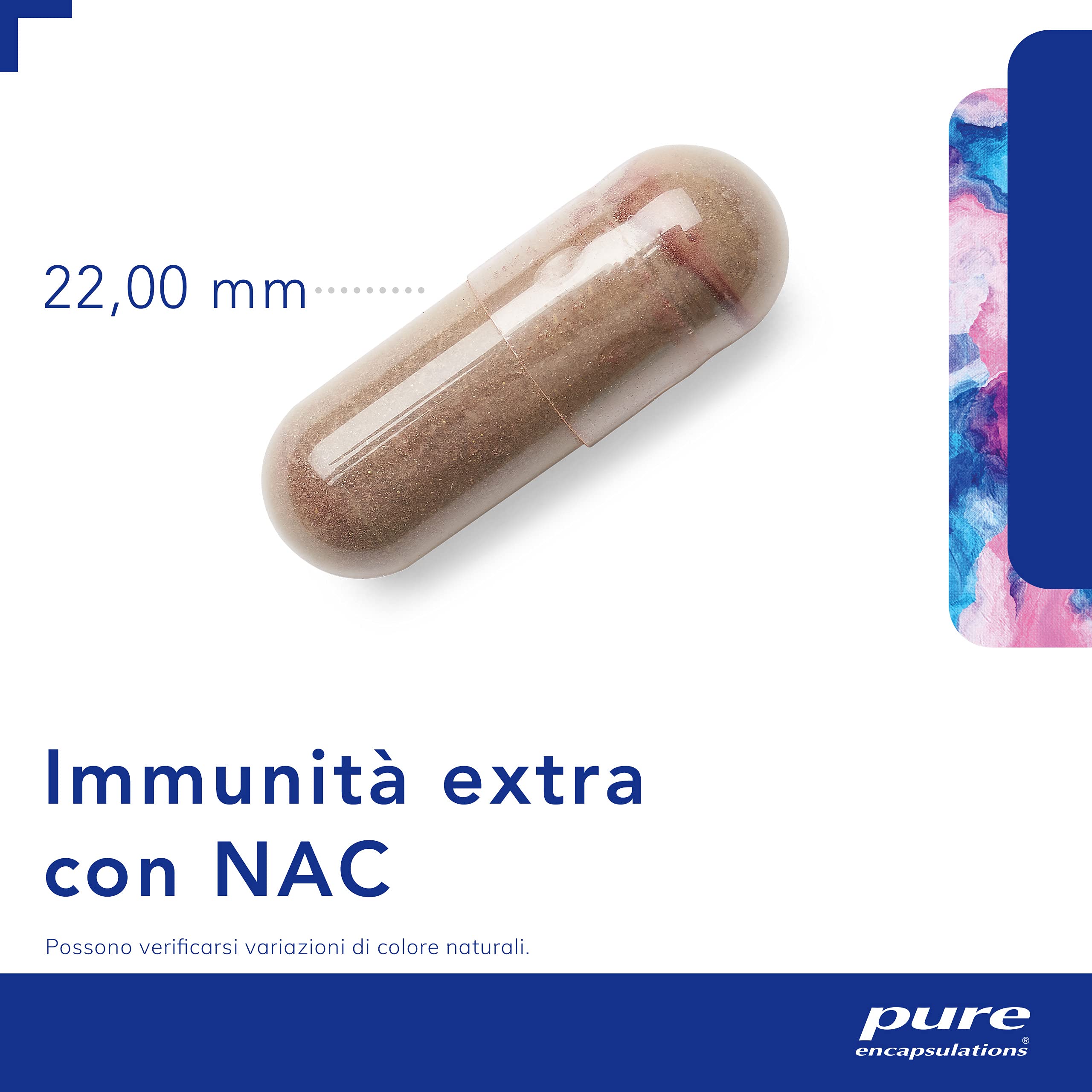 Pure Encapsulations - Immunità Extra con NAC – Integratore con Vitamine, NAC, Quercetina ed Epicor – Difese Immunitarie – 30 Capsule