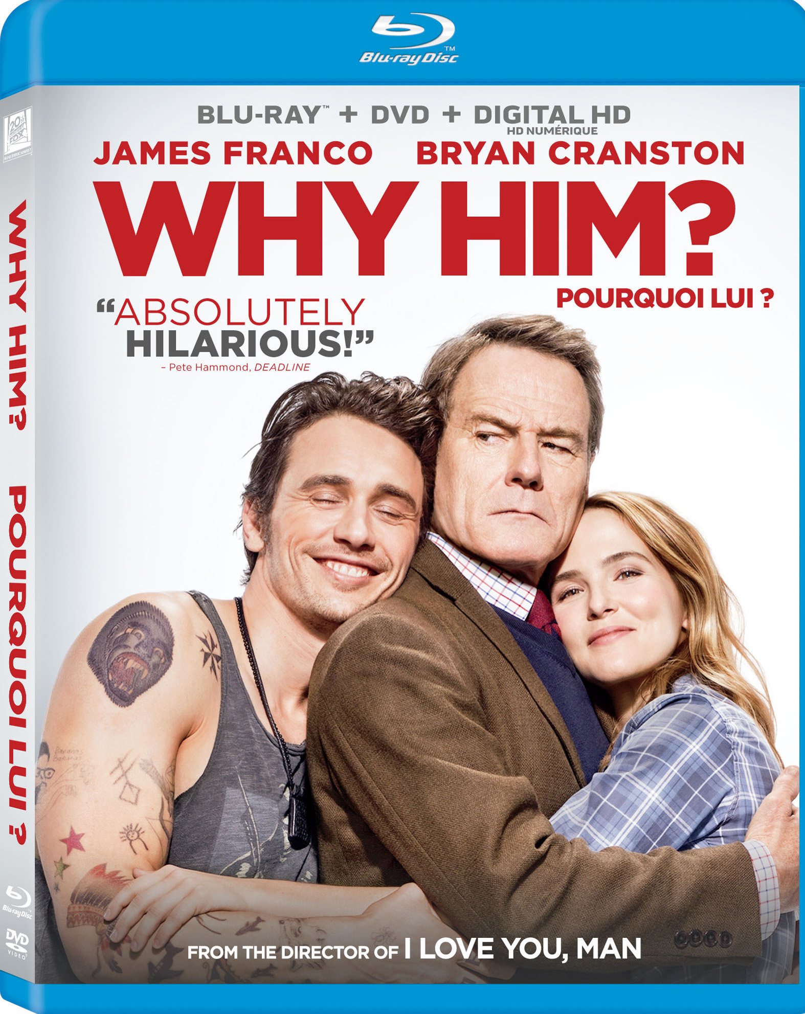 Why Him? [Blu-ray] (Bilingual) [Blu-ray]