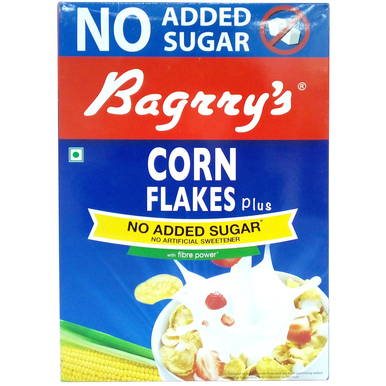 Bagrry's Corn Flakes No Added Sugar, 250g Carton Amazon.in Grocery