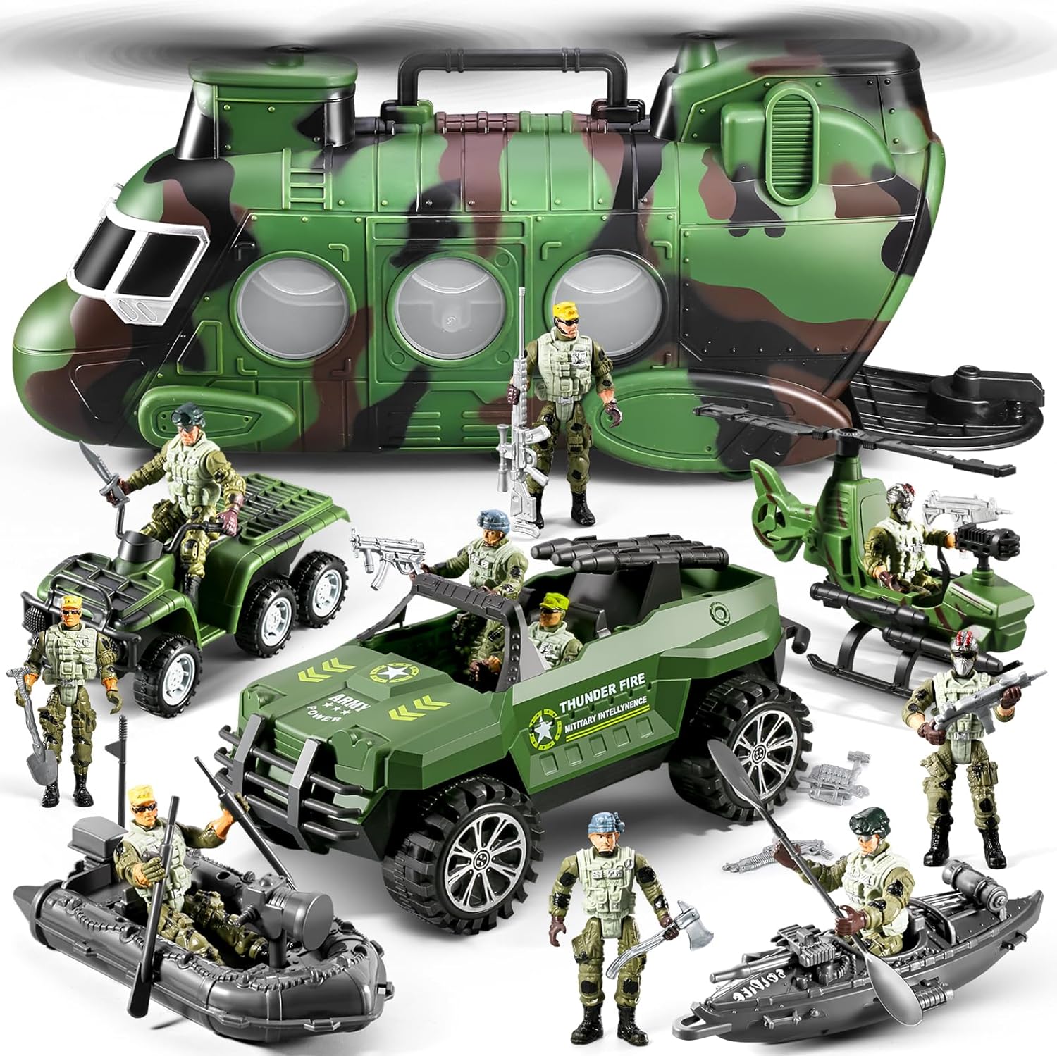 56In1 Army Men Toys for Boys 47 68 812, Jumbo