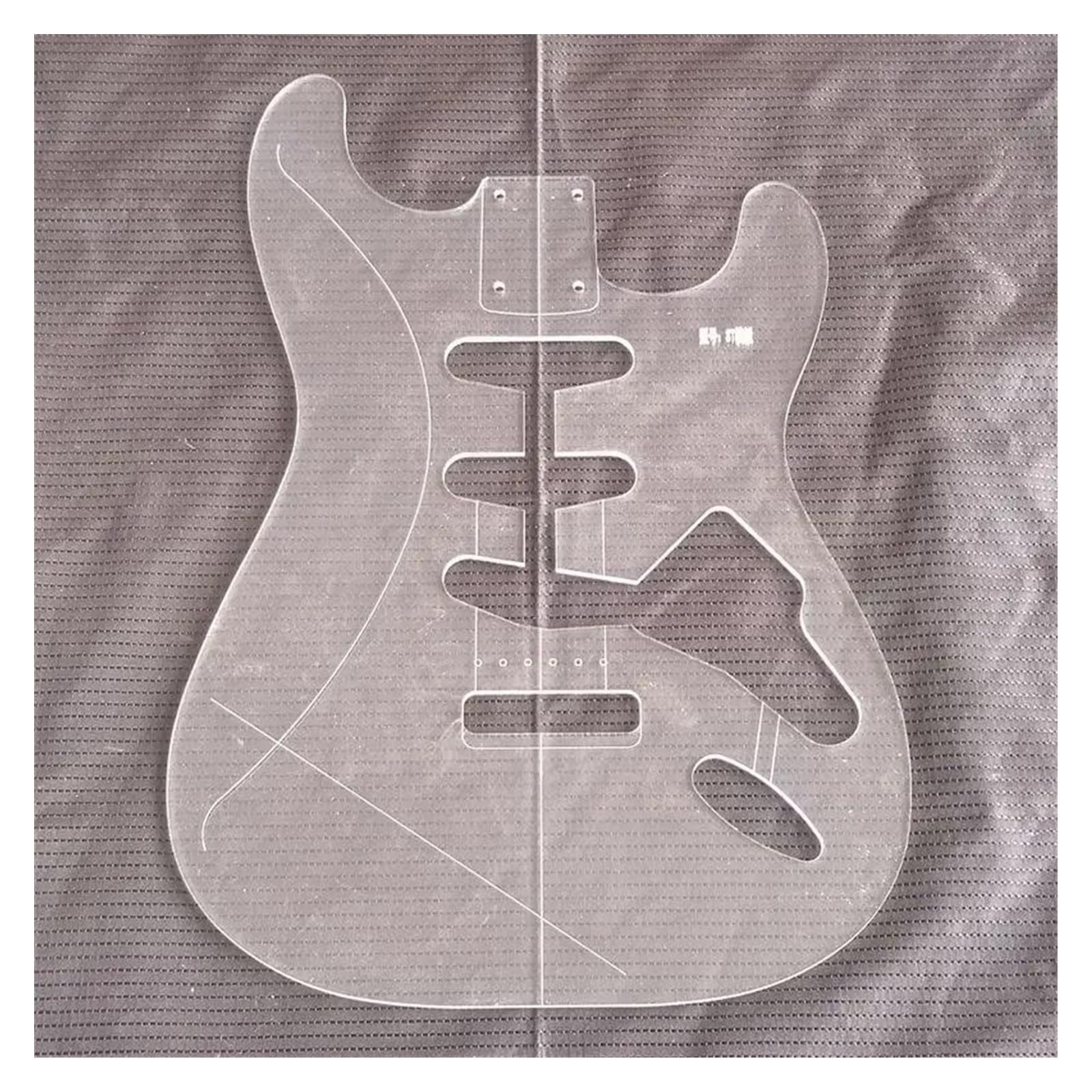 Amazon | STスタイルエレキギターボディ用透明アクリル