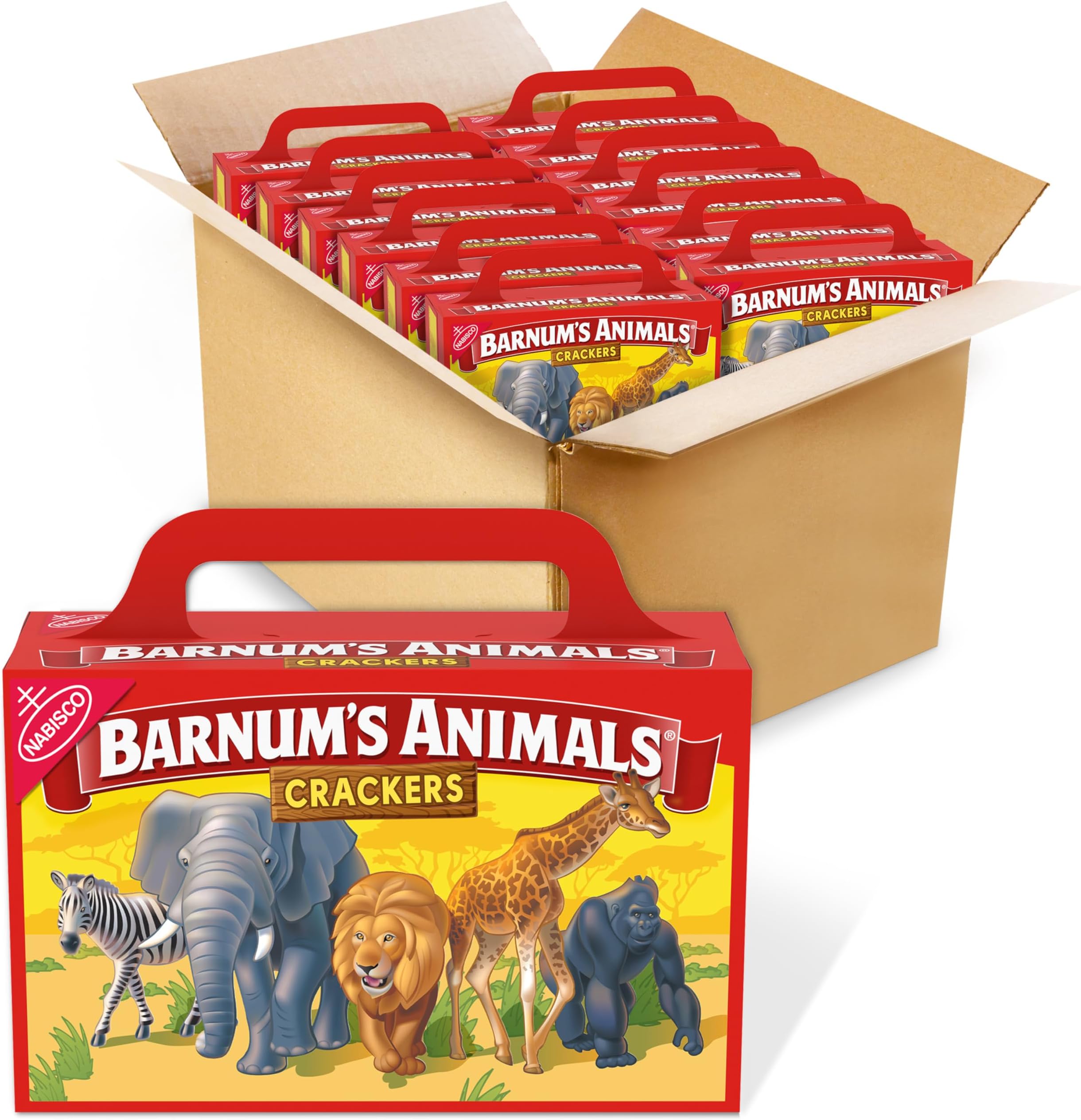 Barnum's Original Animal Crackers, 12 - 2.13 oz Boxes