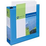 Avery® Heavy-Duty View 3 Ring Binder, 3" Rings, 1 Light Blue Binder – view 10