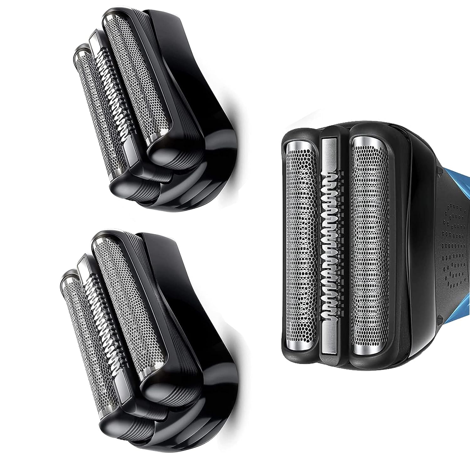 Aoblaze (2Pcs) 21B/32B for Braun Series 3 Replacement Head