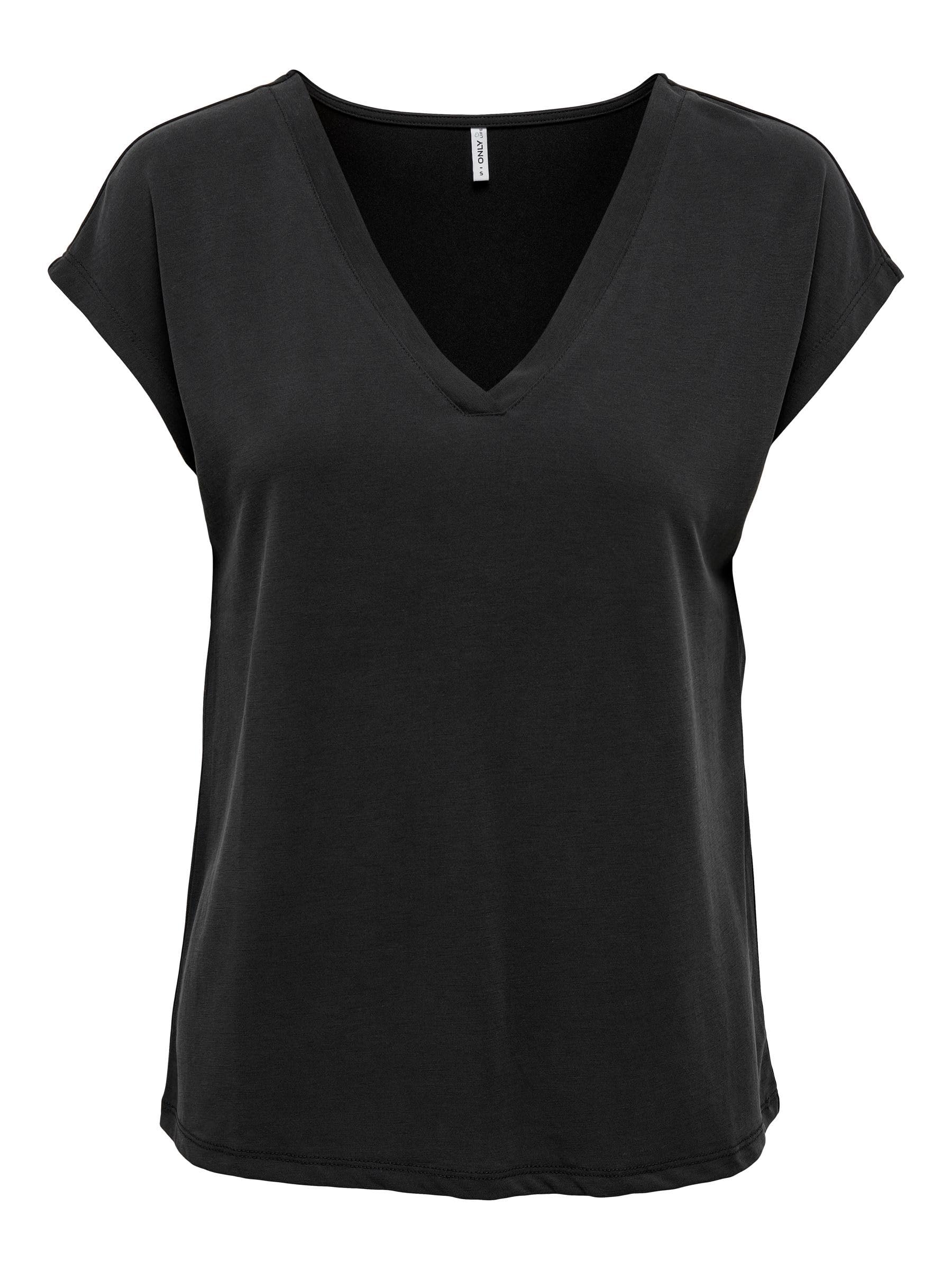 Only Women's Noir T-Shirt Jrs Free