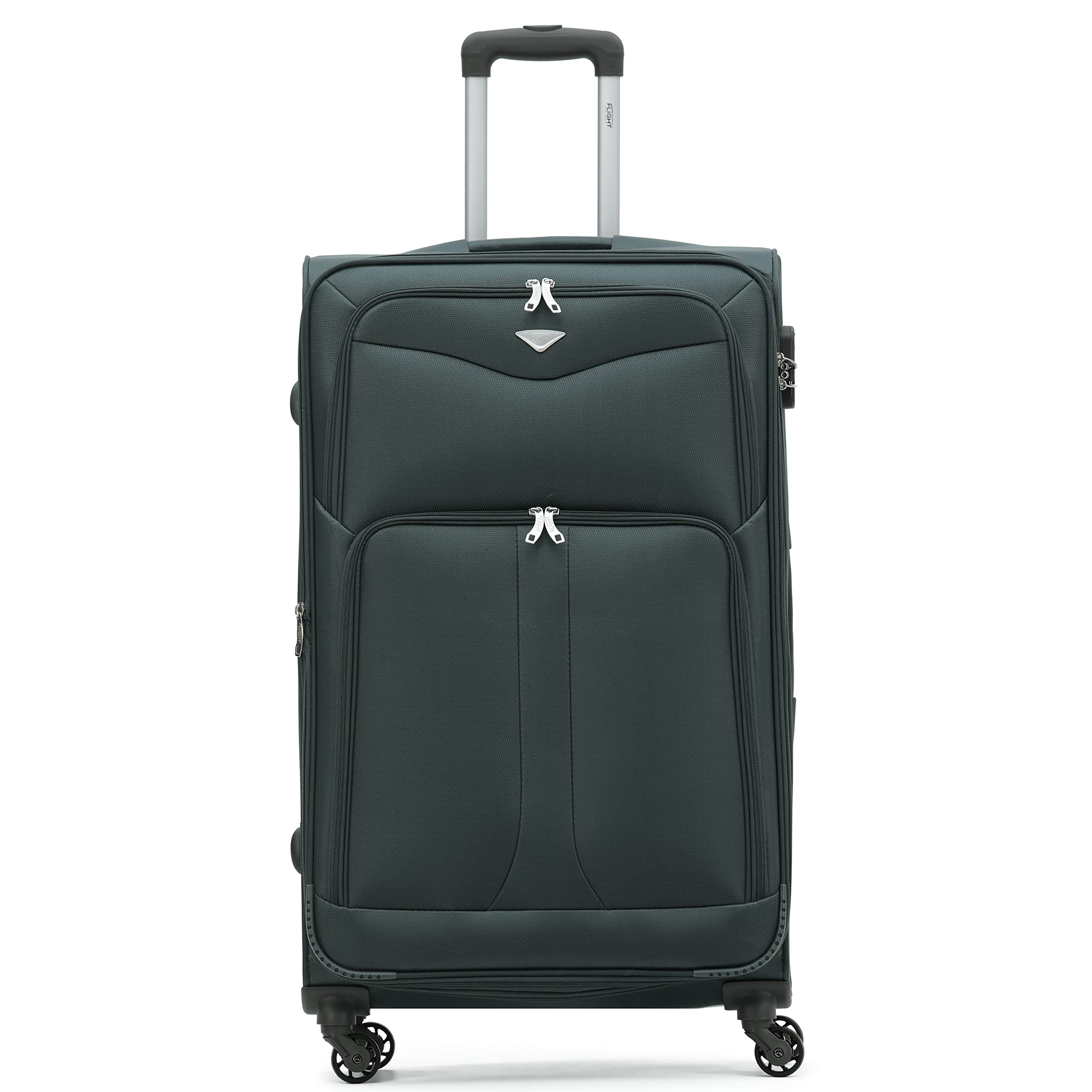Flight Knight Lightweight 4 Wheel 800D Soft Case Suitcases Anti Crack Cabin & Hold Luggage Options Approved for Over 100 Airlines Including easyJet, BA & Many More! — view 107