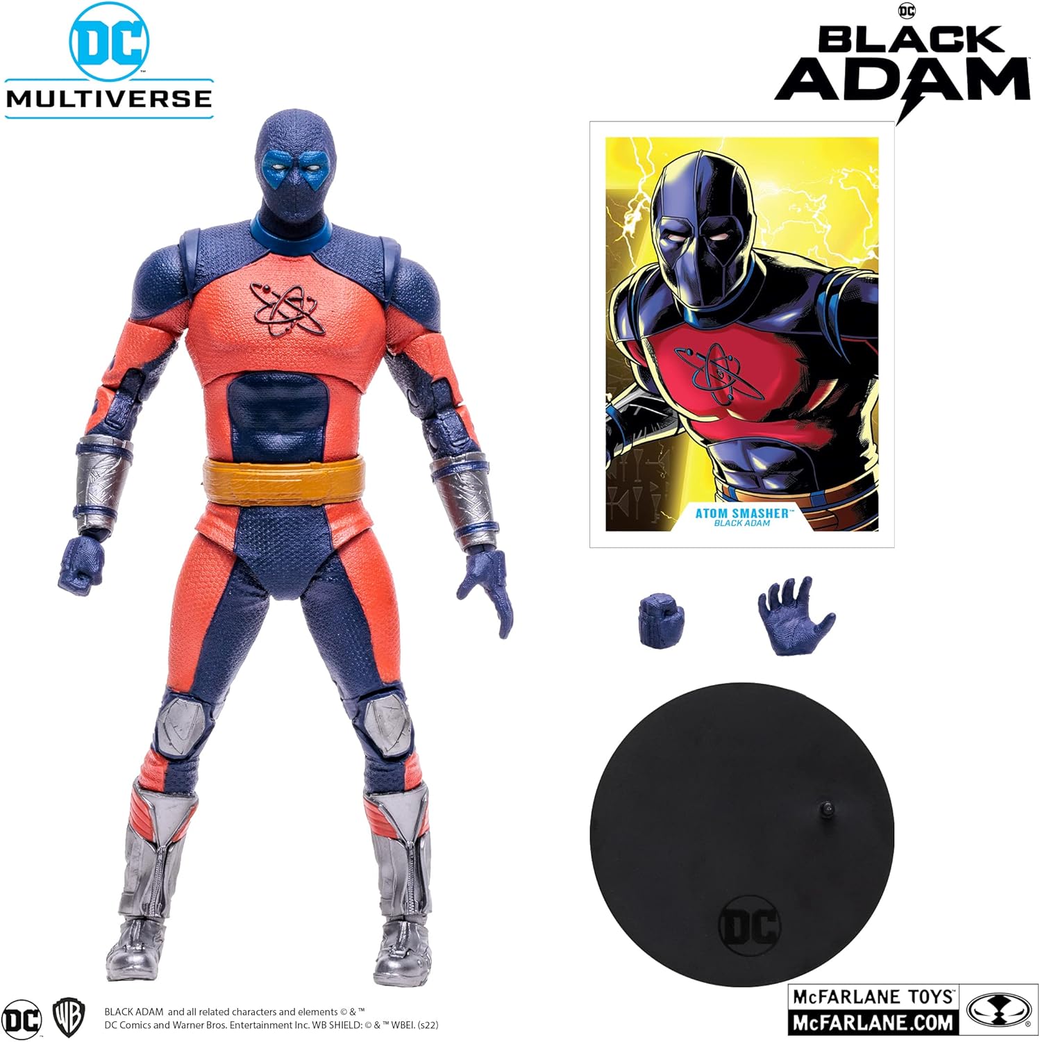 DC Comics DC Multiverse 7" Action Figure #170 Atom Smasher Black Adam