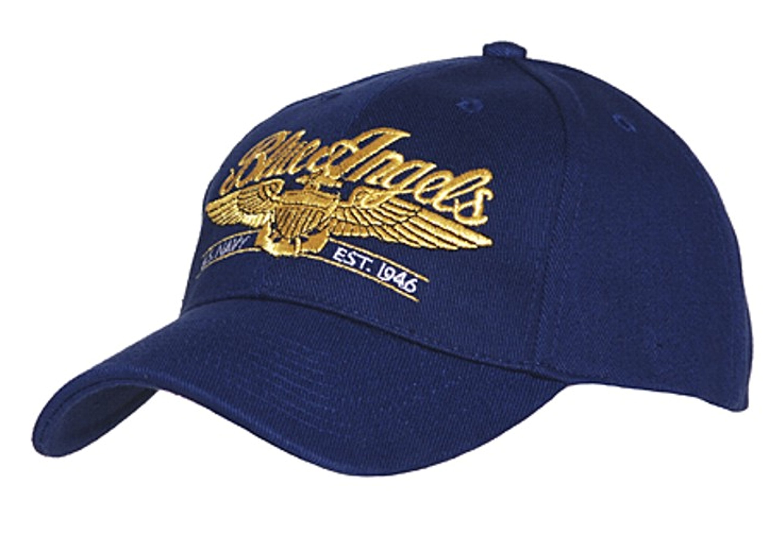 Ferromil US Army Blue Angels USAAF Baseball Cap Airforce Pilot Wings Insignia, blue, One Size