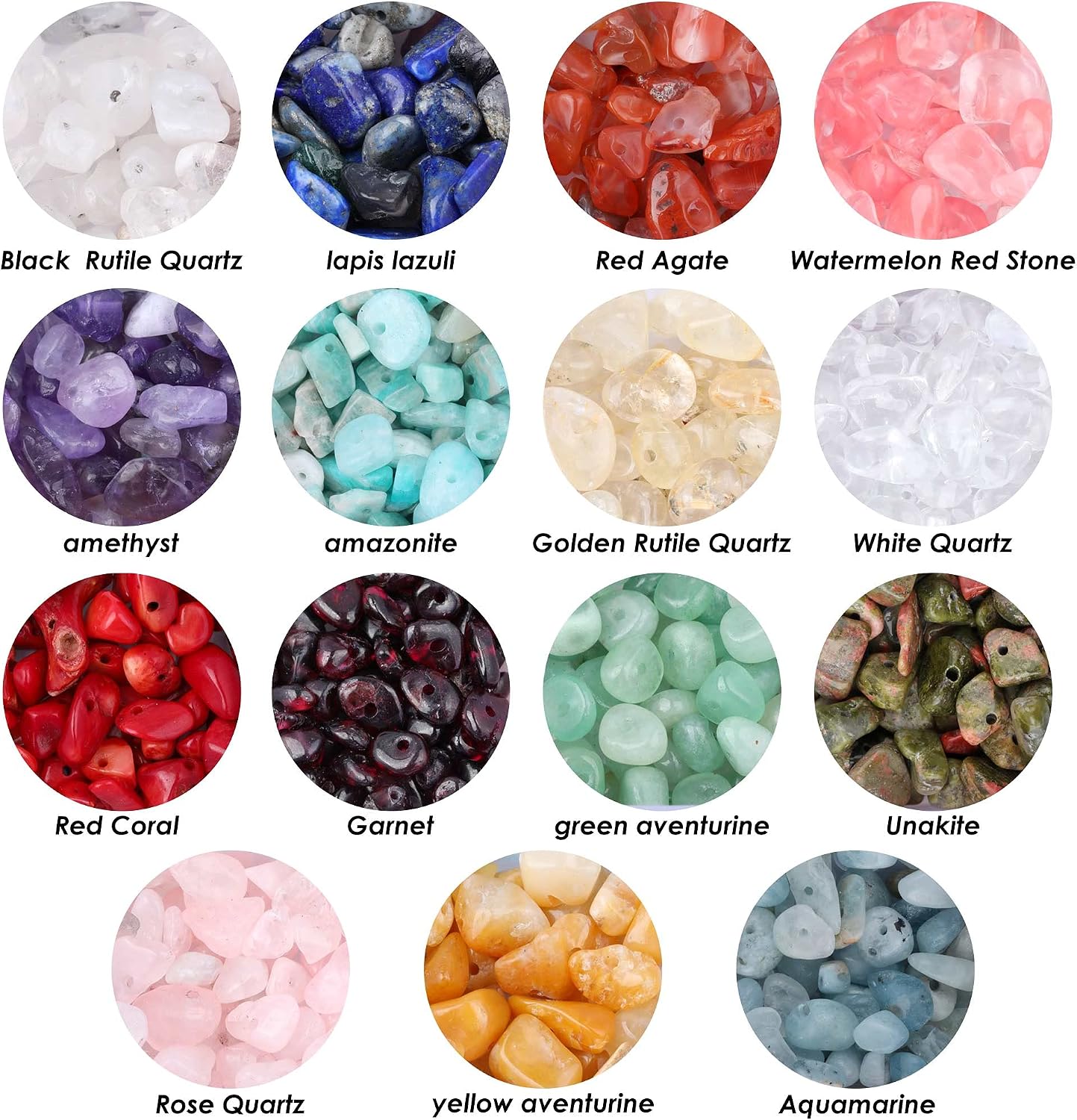 SOSMAR Gemstone Beads Jewellery Making Kit - Image 5