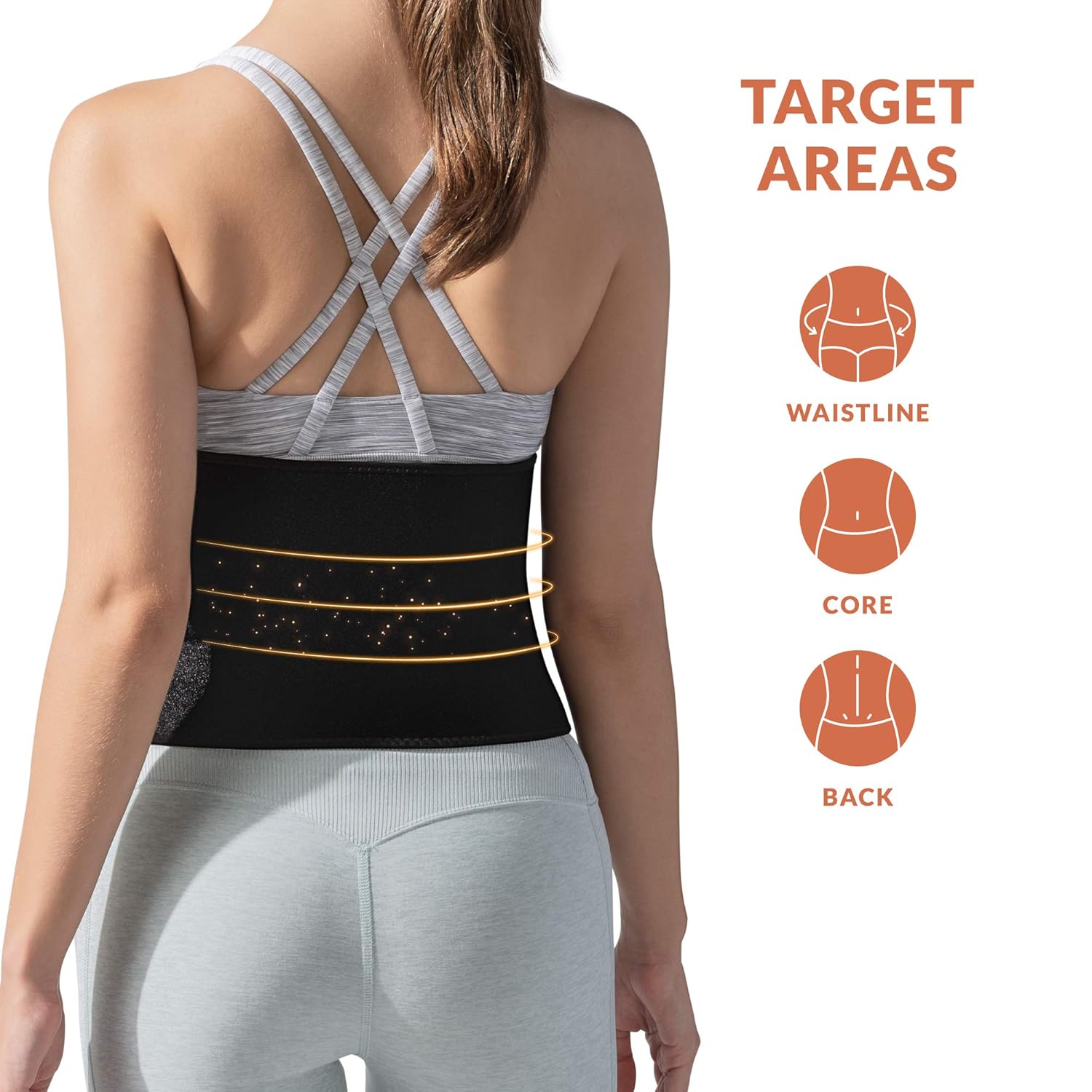 Blасk Frіdау - 60% оƒƒ Hot Vita Copper Sweat Belt – Compression Waist Slimmer – Stomach Band for Women's Workouts – Designed to Increase Circulation and Pain Relief (Black, Small/Medium) Suреr Sаlе 🛒 Hot Vita Copper Sweat Belt – Compression Waist Slimmer – Stomach Band for Women's Workouts – Designed to Increase Circulation and Pain Relief (Black, Small/Medium)