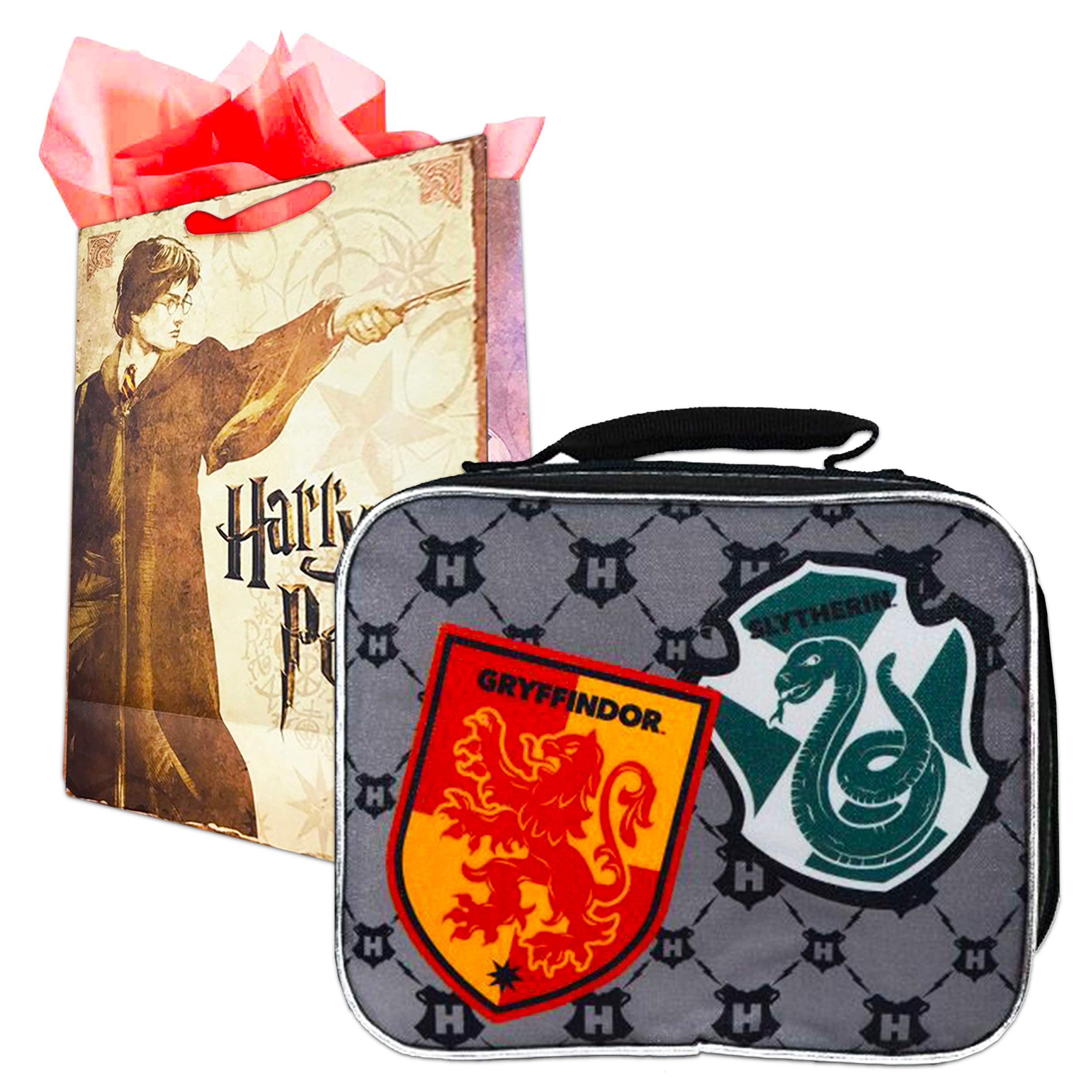 Harry Potter Lunch Box Bundle Deluxe Insulated Harry Potter Lunch Bag
