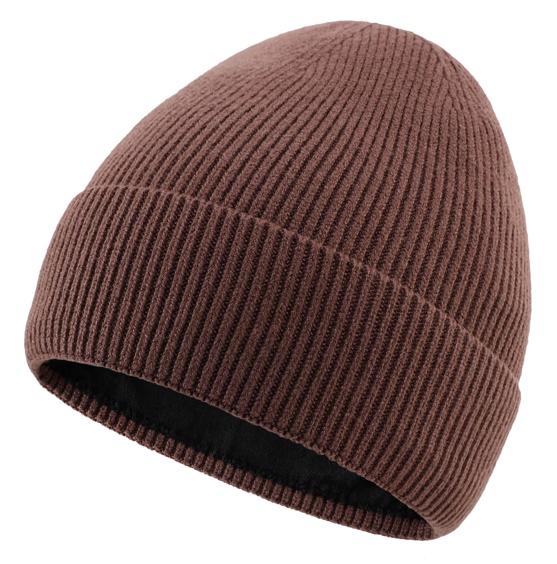 Connectyle Kids Beanie Hat Warm Winter Hats for Boys Girls Fleece Lined Knit Kids Hat for Ages 1-5