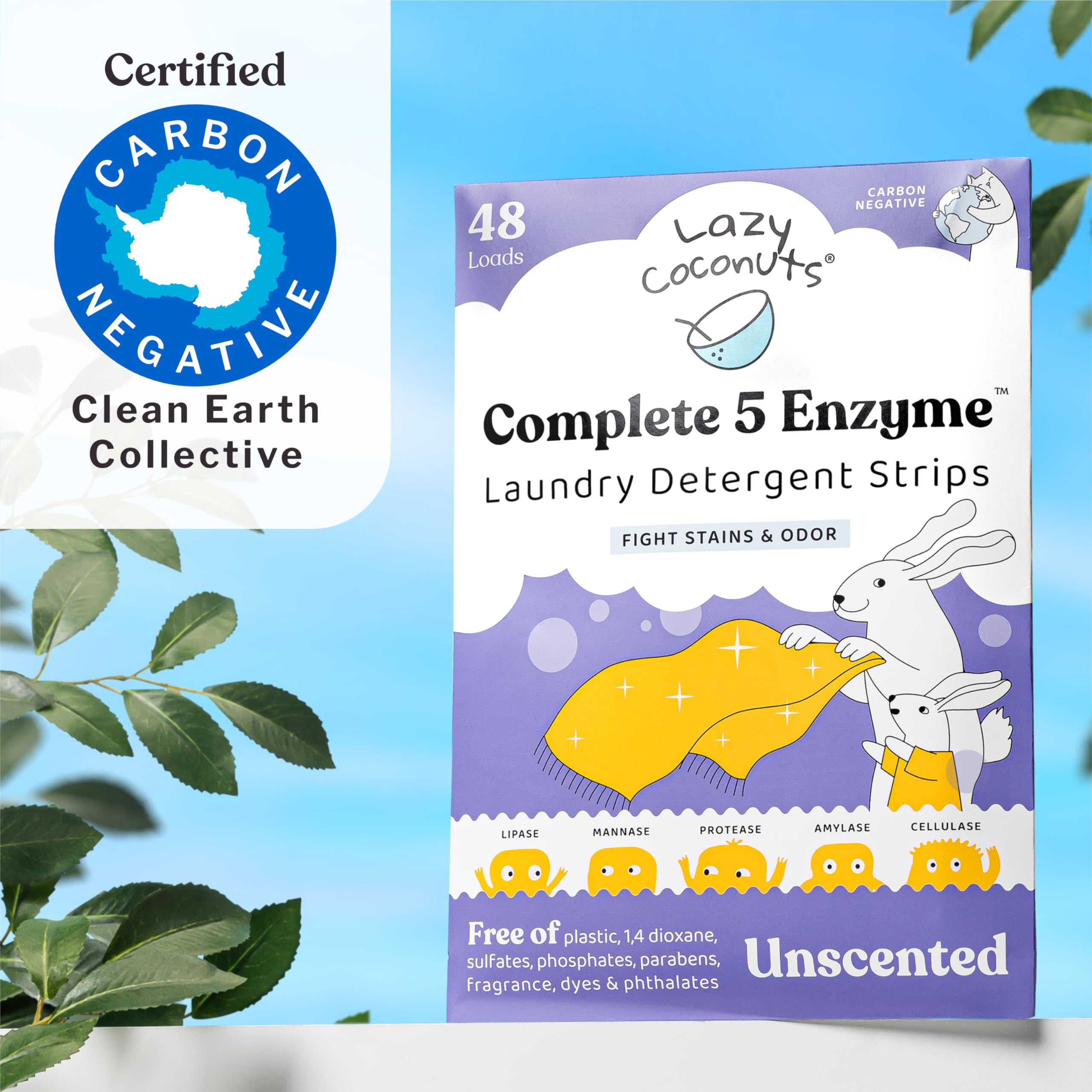 Amazon.com: Lazy Coconuts Complete 5 Enzyme Laundry Detergent