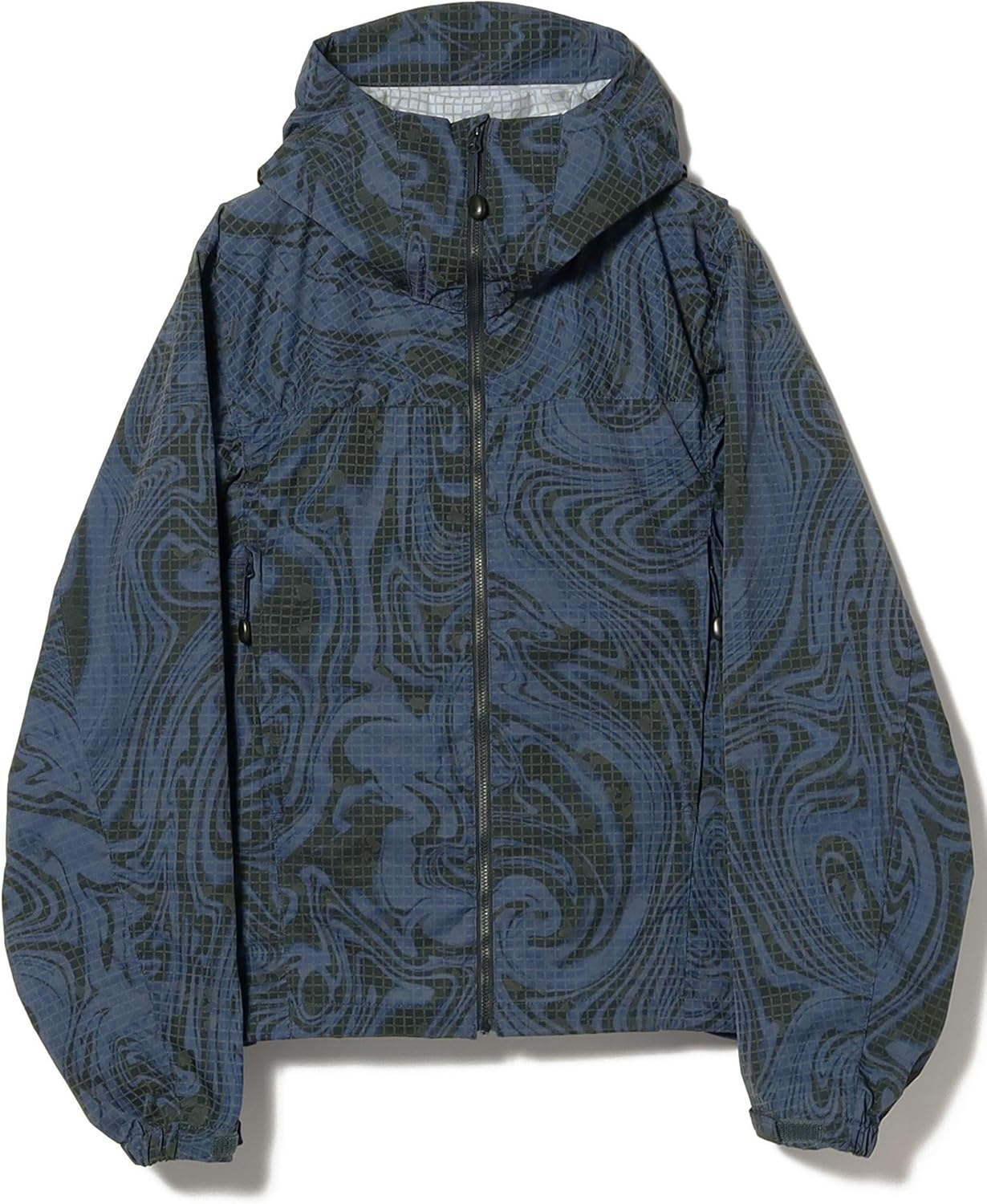 Amazon.co.jp: [ビームス] ブルゾン プリント ジップアップ フーディ