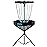 Franklin Sports Disc Golf Basket - PDGA Approved - Elite Portable Disc Golf Target Basket Set with Premium Metal Chains + Canvas - Equipment + Hole Stand