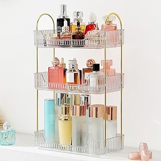 Aveniee Bathroom Counter Organizer, 3 Tier Perfume Skin Care Countertop ...