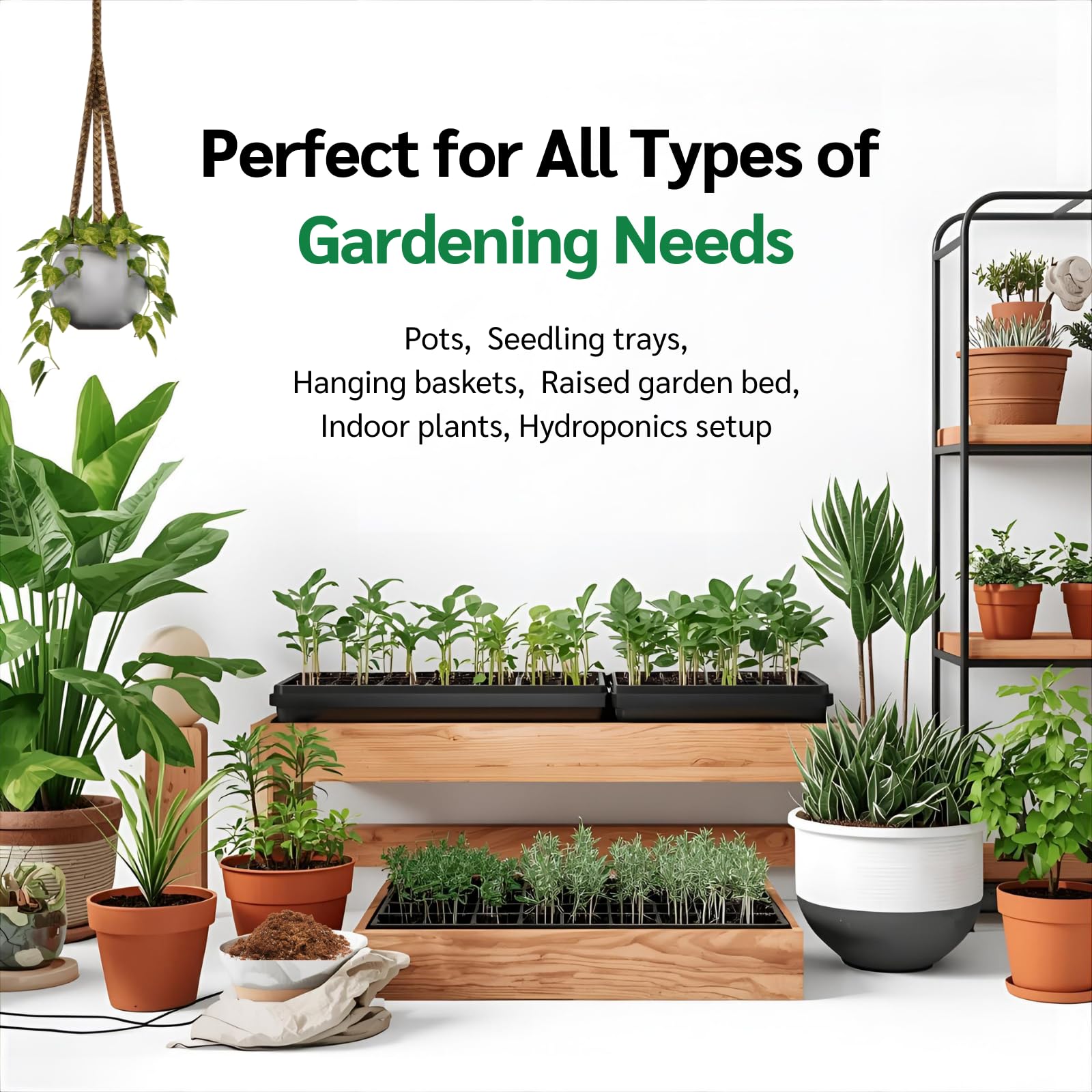 Garden Genie Cocopeat Powder - Boost Plant Growth -5