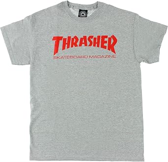 تي شيرت Thrasher Skate Mag [ كبير ] هيذر / أحمر