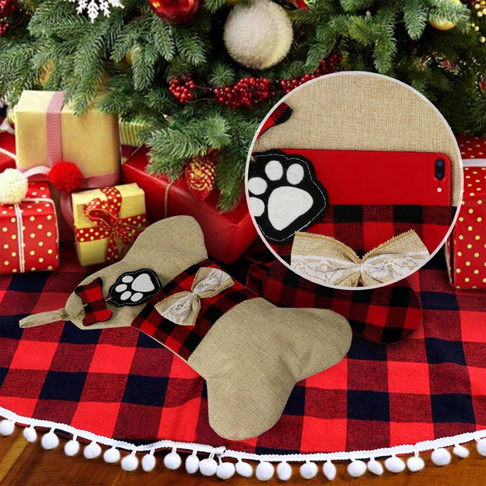Gaggiao meravigliao di Natale: le calze natalizie per il gatto delle nevi e il cane da valanga. | giramenti