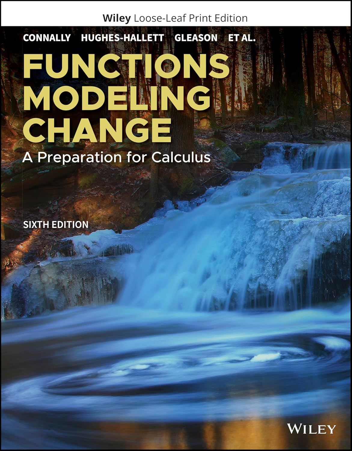 Functions Modeling Change A Preparation for Calculus Connally, Eric