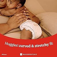 Vista 9 de Huggies Size 5 Diapers, Skin Essentials Baby Diapers, Size 5 (27+ lbs), 132 Count (2 Packs of 66), Packaging May Vary