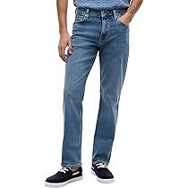 Tommy Hilfiger Straight Denton Jeans Washes, Pantaloni, Uomo, Denim (Light Blue), 29W ,  34L