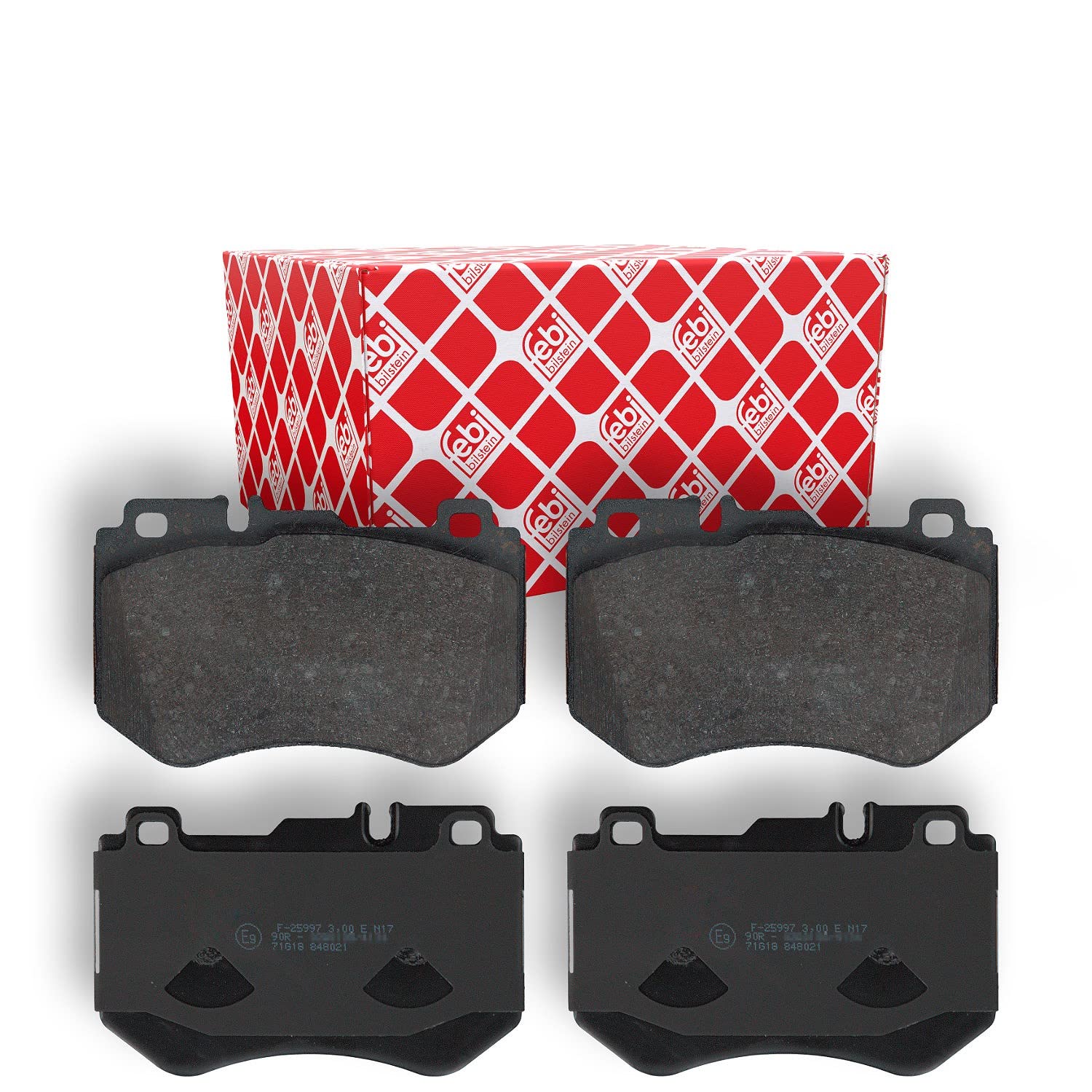 Febi Bilstein Brake Pads - 16987 - OE Matching Quality and Precision Fit