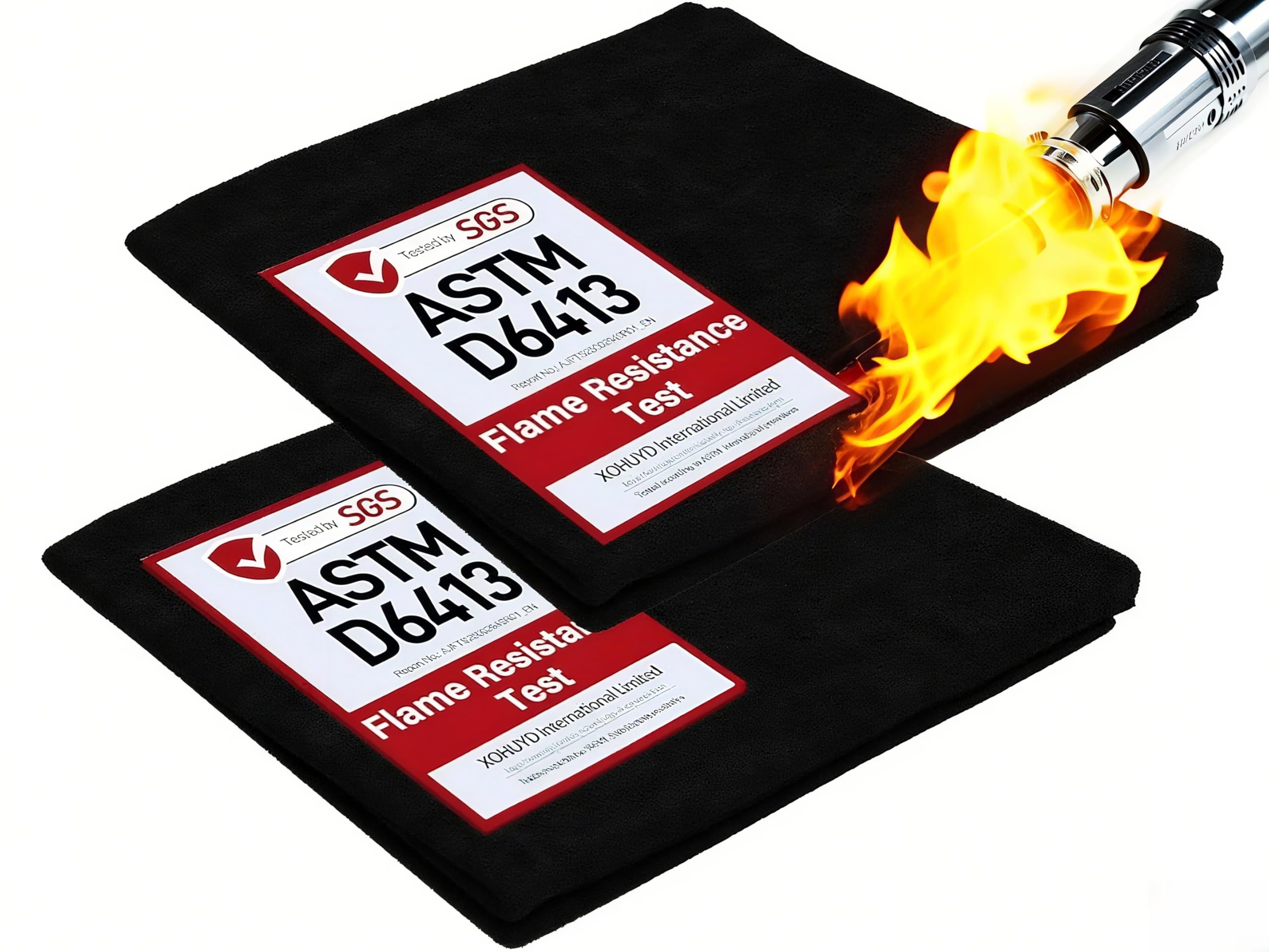 2 Pack 20" X 20" Fireproof Welding Blanket &amp; Pad, 5mm Thickened Felt Cloth