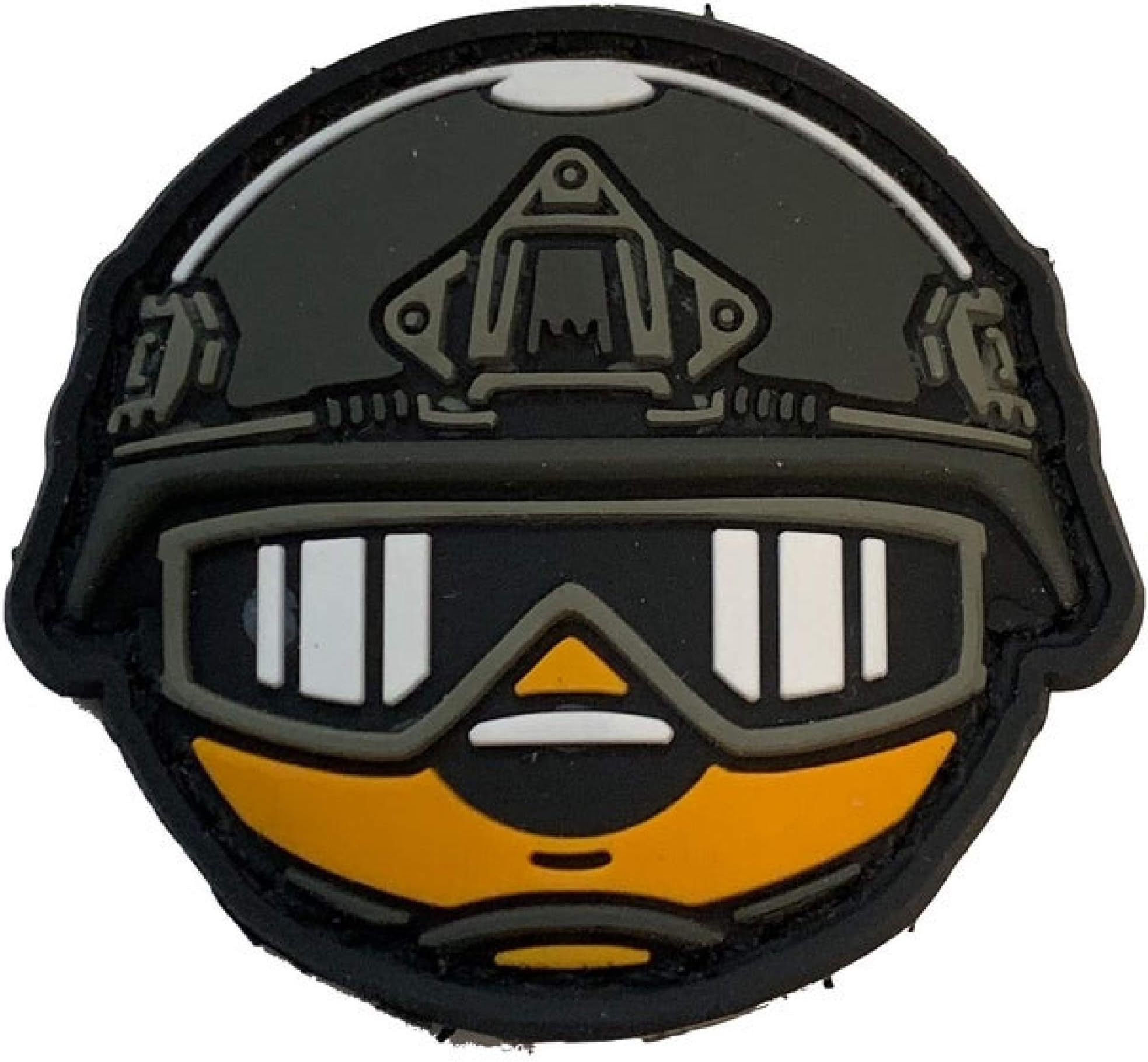 TactIcons #2 Shades Glasses Rubber Smiley Emoji Patch…