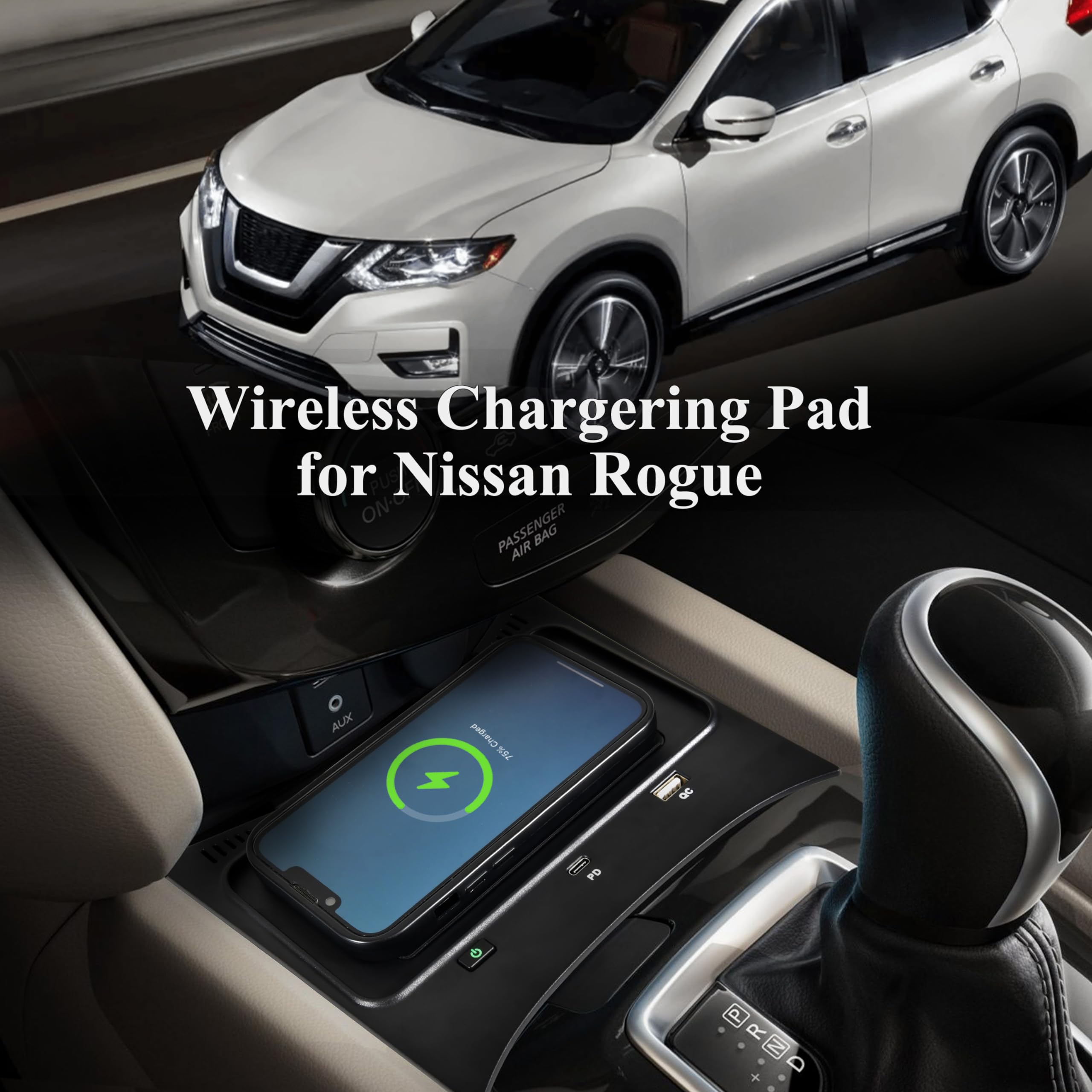 Nissan Rogue Accessories 2016 Nissan Rogue Wireless Charger (2014