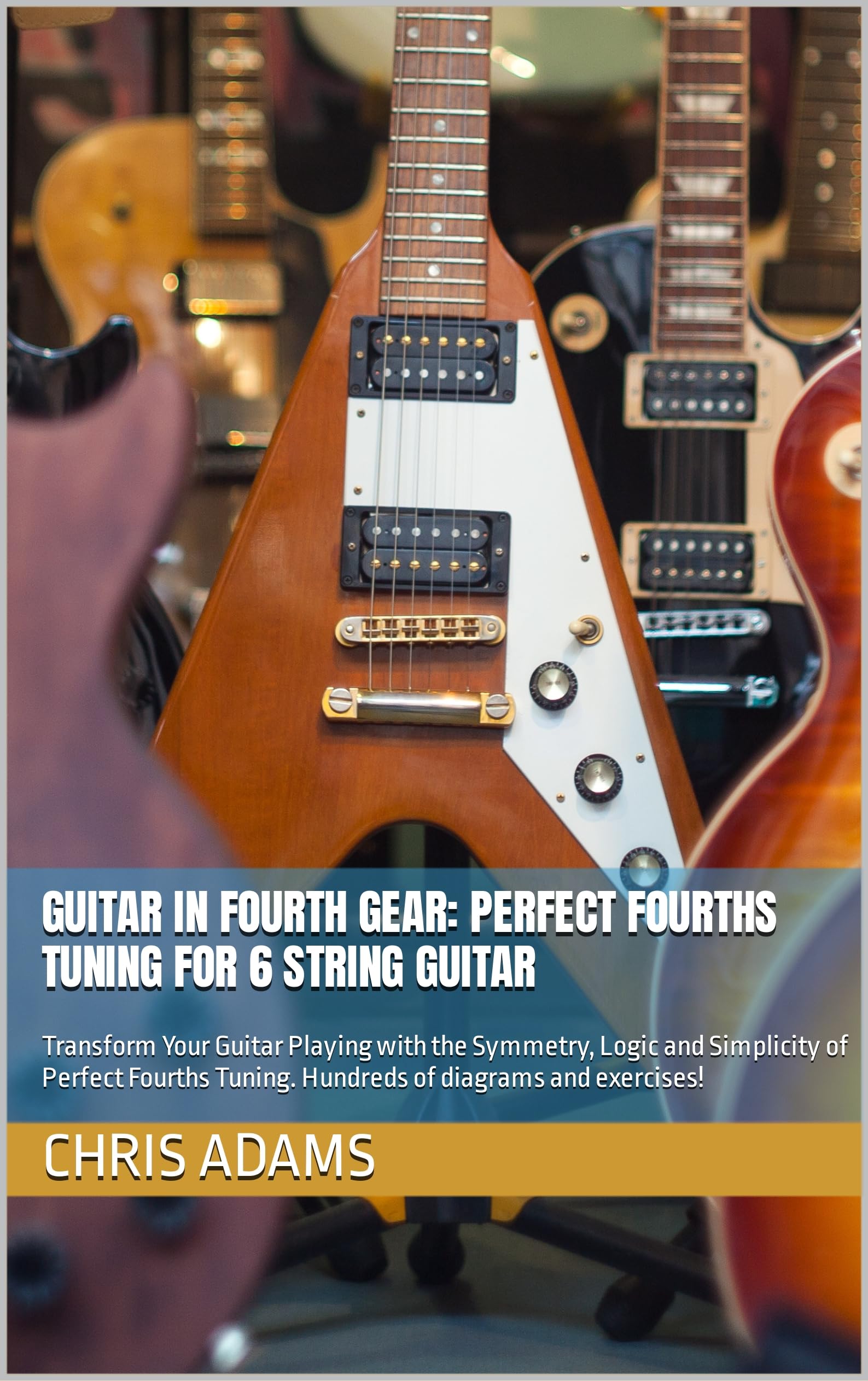 Accordage en quartes parfaites pour guitare à 6 cordes livre de diagrammes