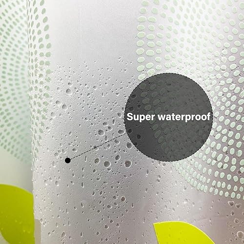 Miniatura 3 de Forro de plástico para ducha, forro de cortina de ducha de EVA 6G de alta calidad con ojales inoxidables y 3 imanes pesados, cortinas de ducha