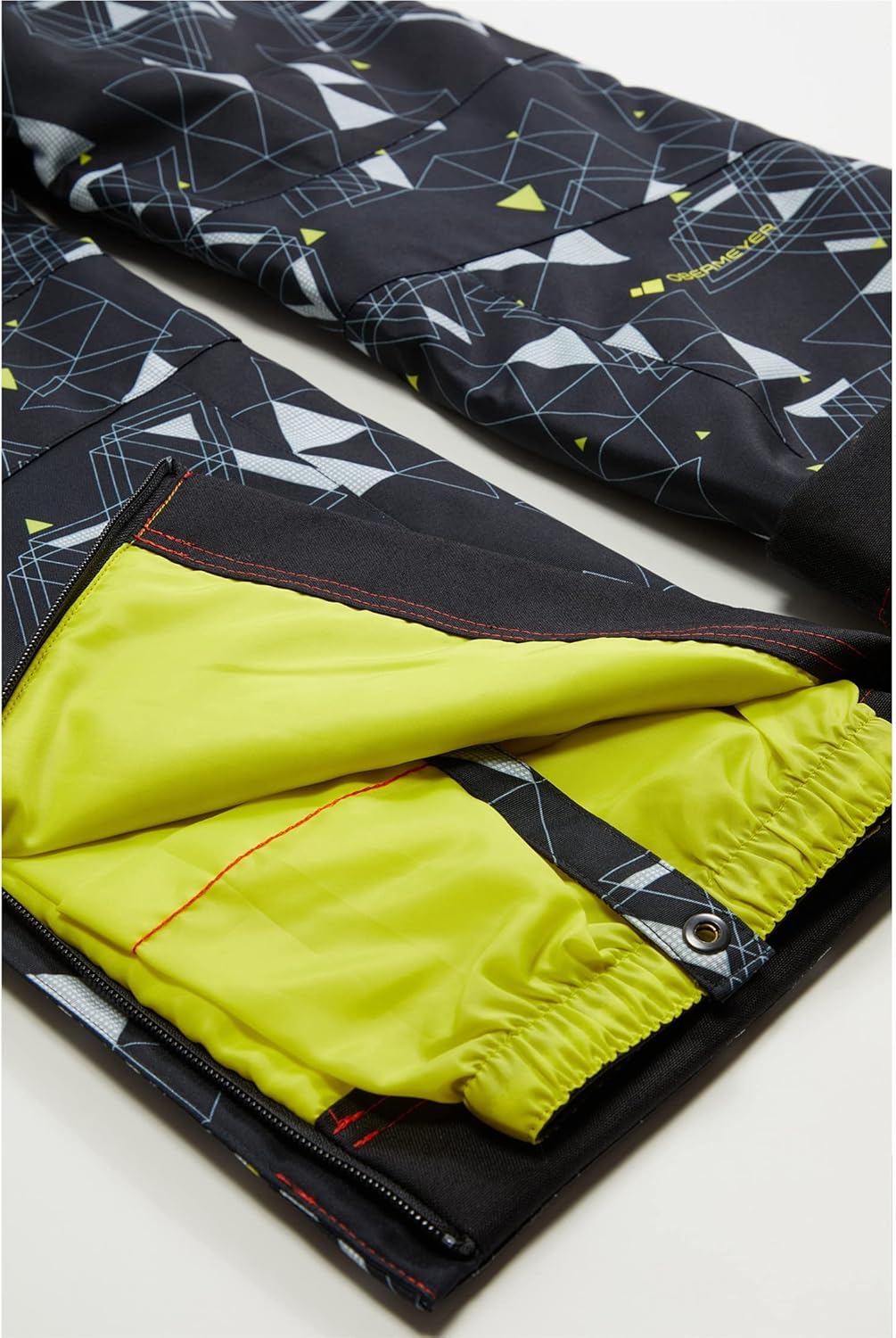 Obermeyer Boy's Brisk Print Pants (Little Kids/Big Kids) Check Six XL (18 Big Kid)